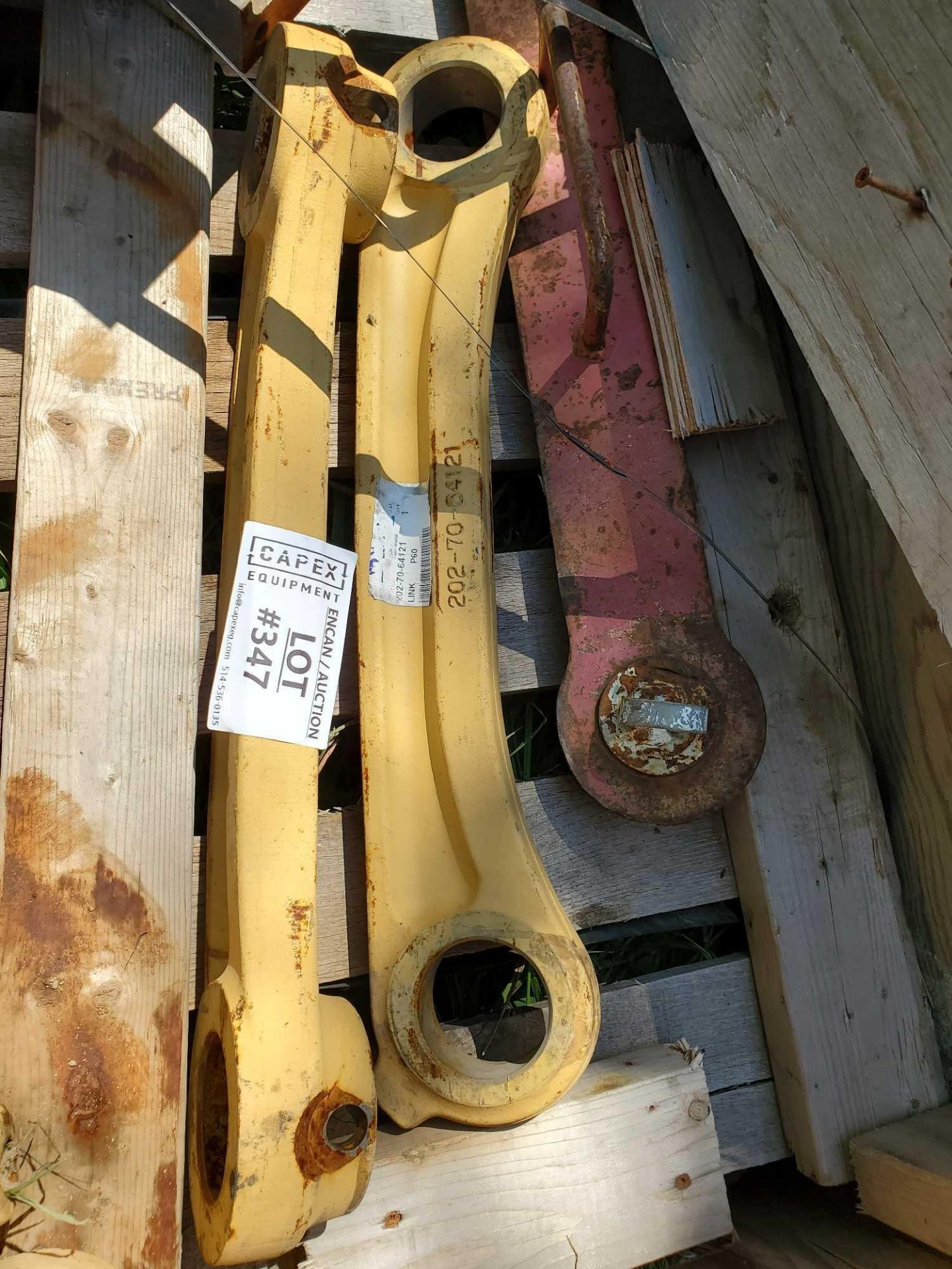 komatsu pc138 arm/ bras 202-70-6421