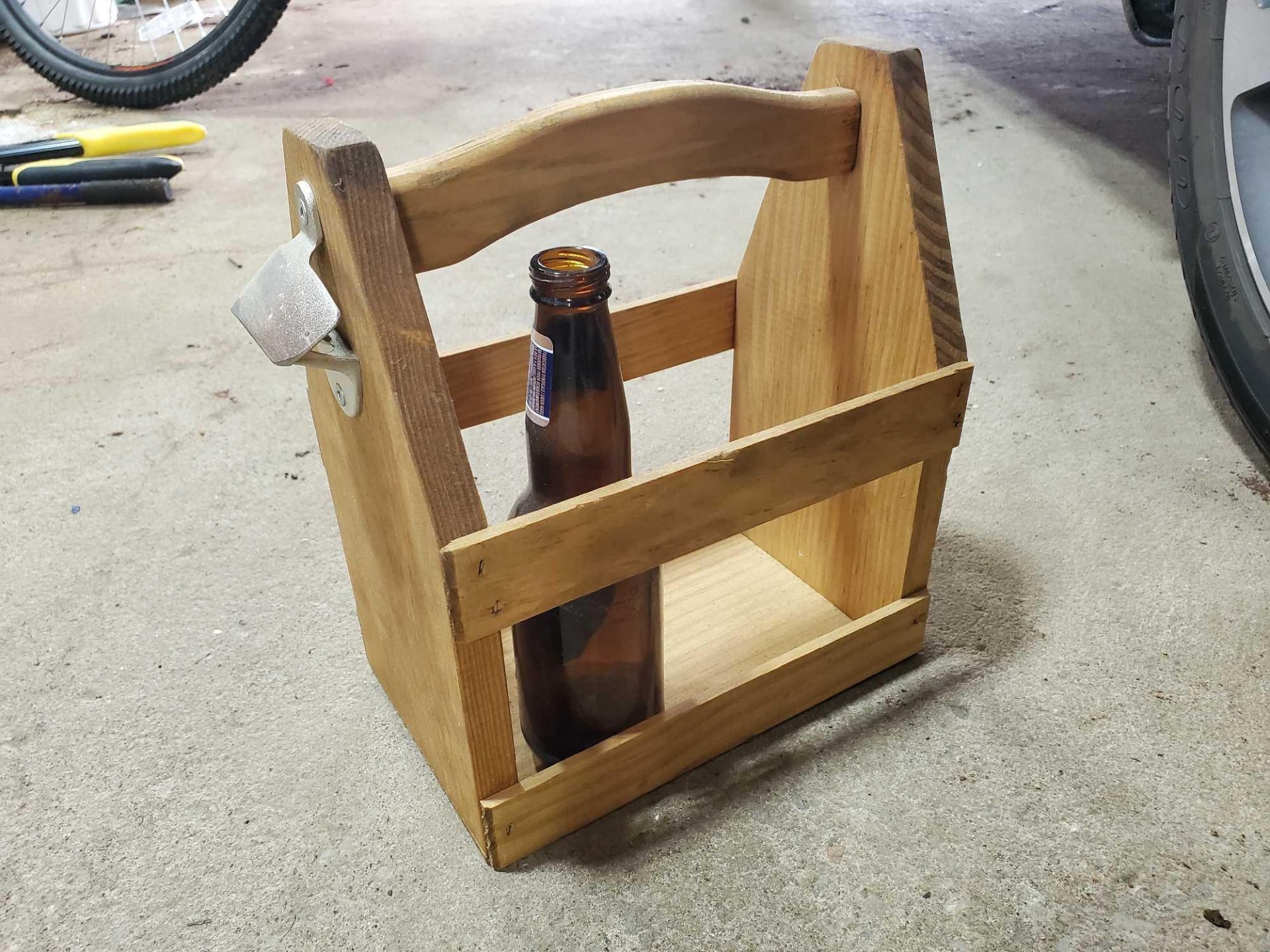 beer tote / support a bieres