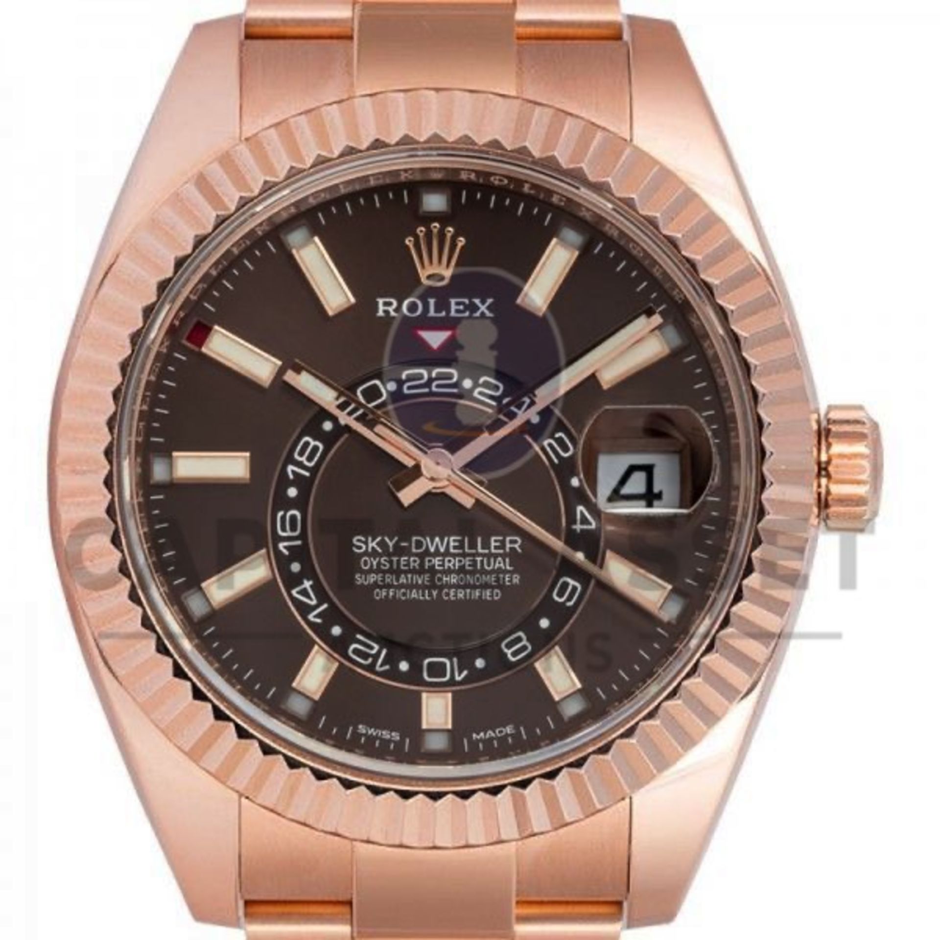 ROLEX SKYDWELLER 18ct EVEROSE GOLD (DECEMBER 2022-UN WORN) COMPLETE SET-WARRANTY CARD-BEAT THE WAIT - Image 3 of 7