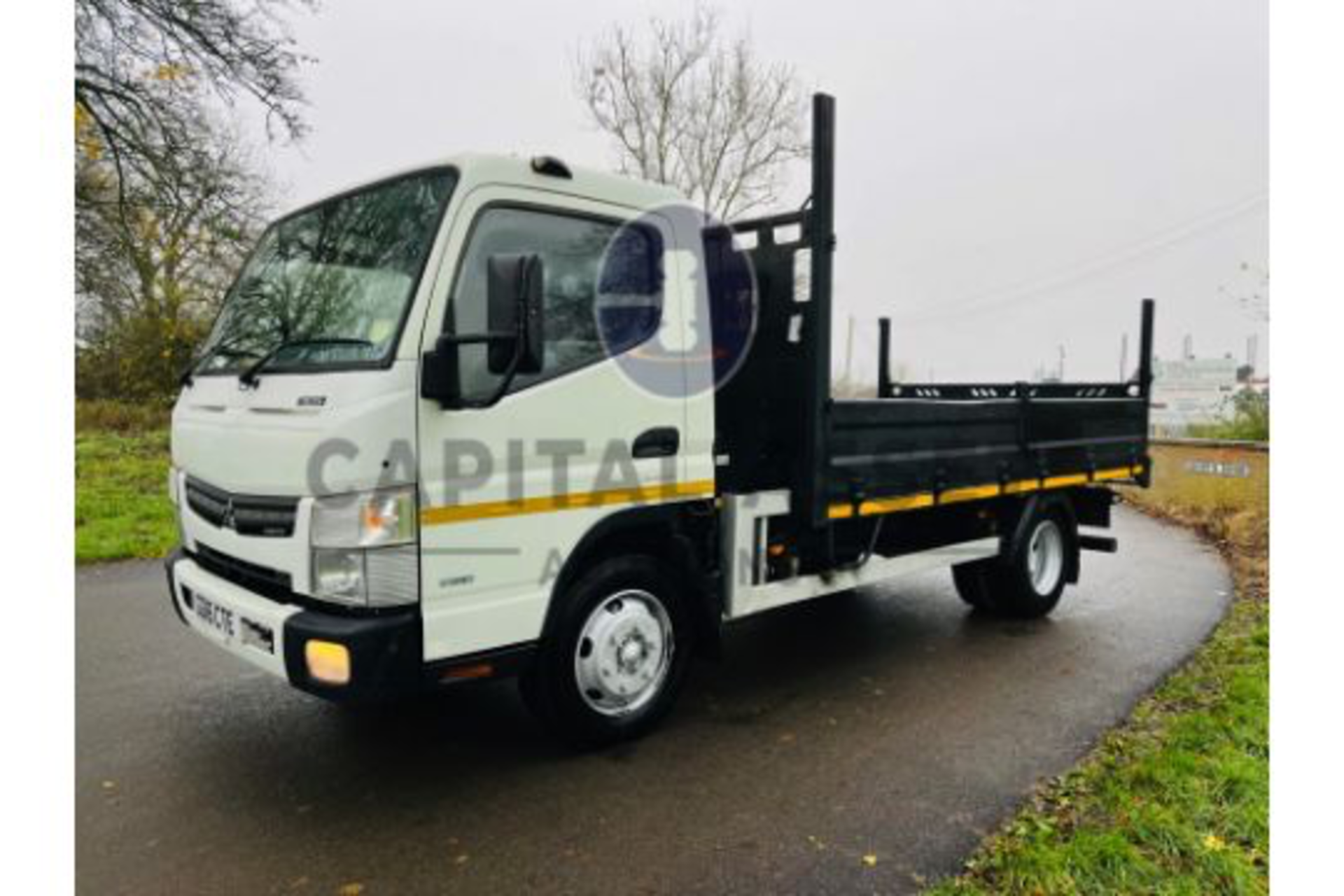 MITSUBISHI FUSO 7C15 "INSULATED TIPPER" 7500KG GROSS "EURO 6" 16 REG - 1 OWNER - LOW MILES -LOOK!!