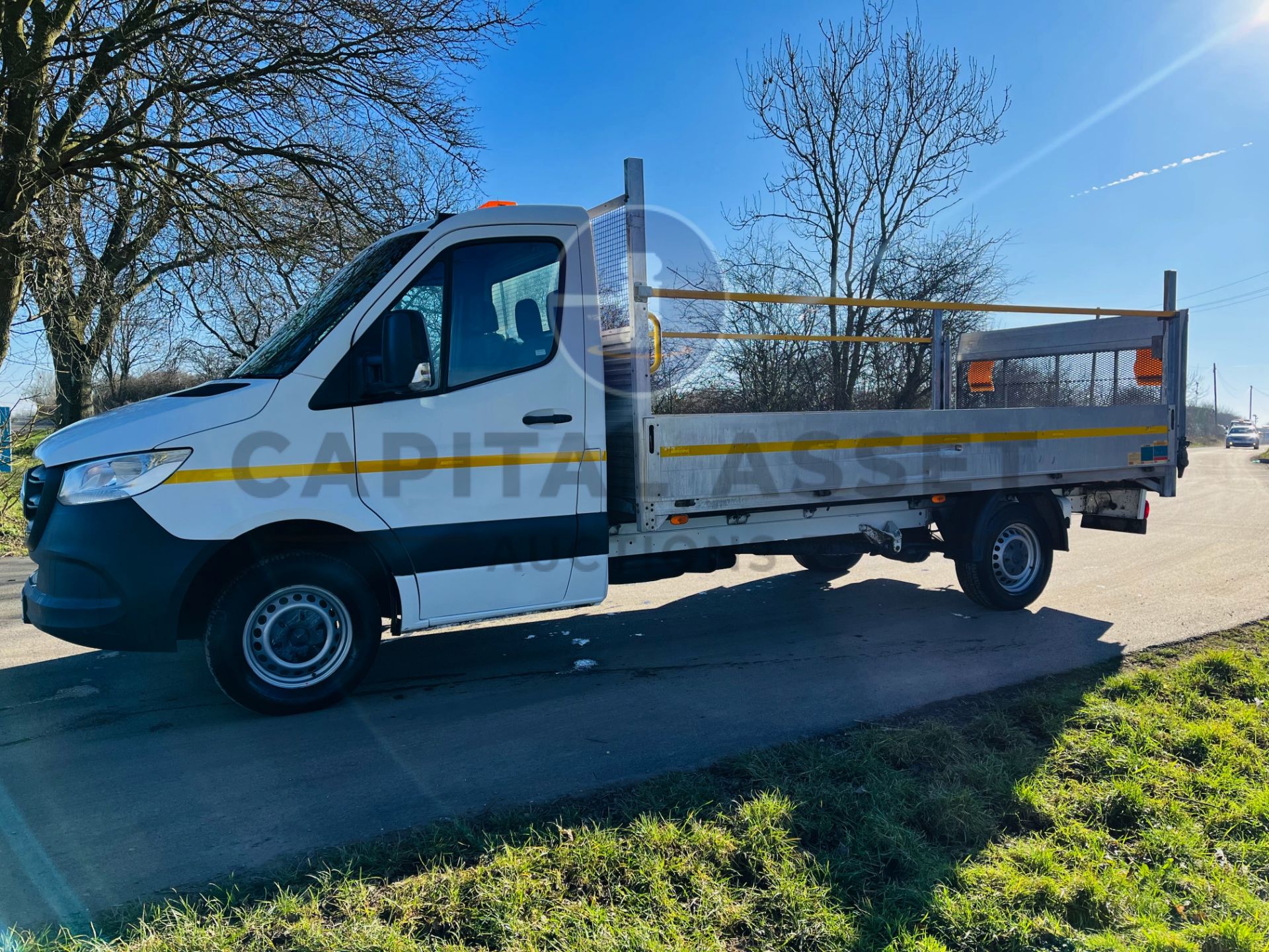 MERCEDES SPRINTER 314CDI LWB (19 REG) ALLOY DROPSIDE - CRUISE - EURO 6 - 1 OWNER - LOW MILES - Image 7 of 23