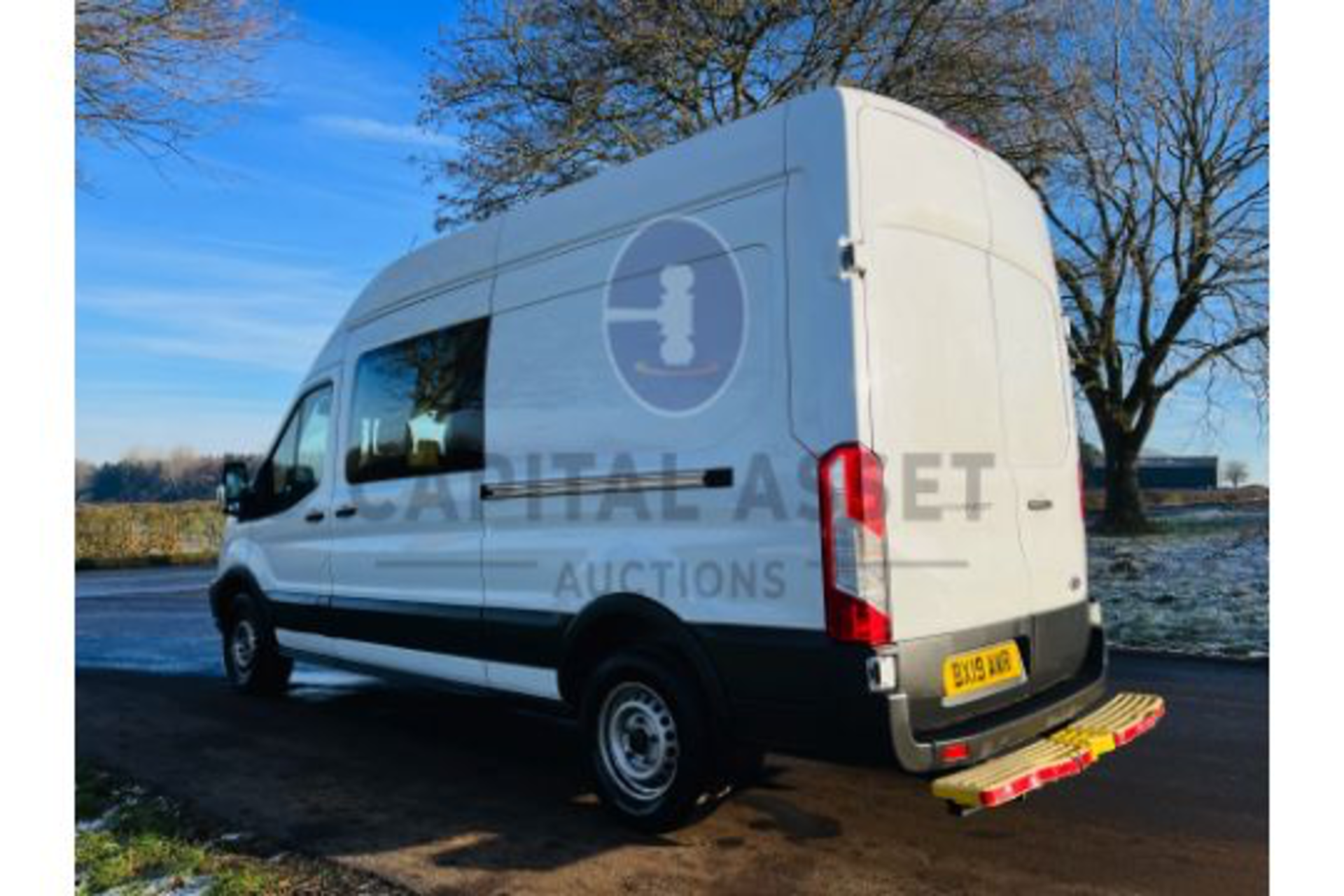 FORD TRANSIT T350L 2.0TDCI (130) "LWB" CREW / DUALINER VAN - 19 REG - 1 OWNER -FSH - RARE VAN!! - Image 10 of 22