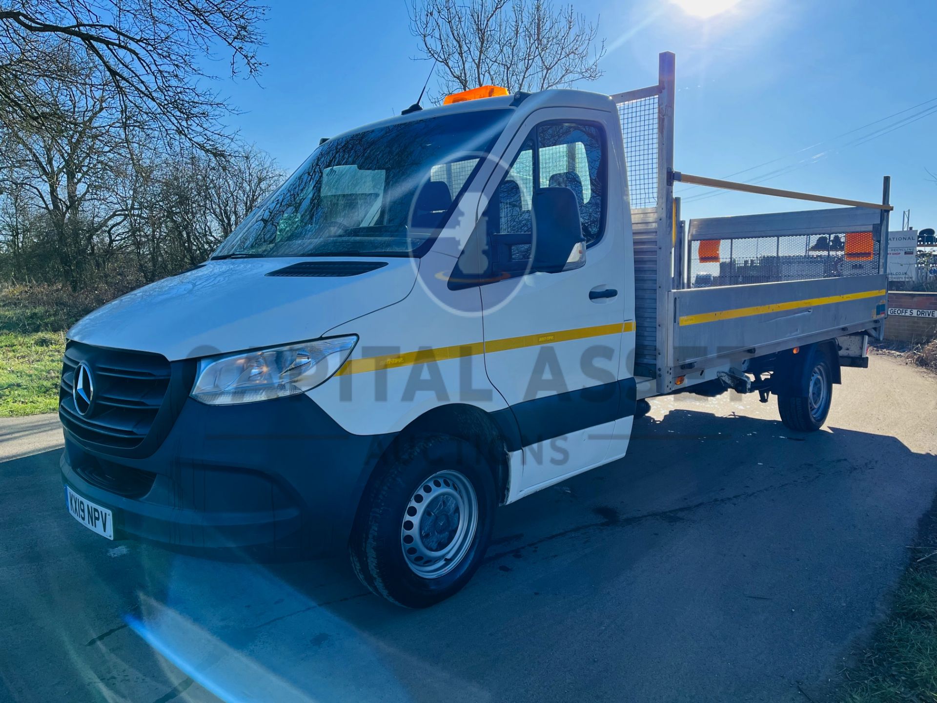 MERCEDES SPRINTER 314CDI LWB (19 REG) ALLOY DROPSIDE - CRUISE - EURO 6 - 1 OWNER - LOW MILES - Image 5 of 23