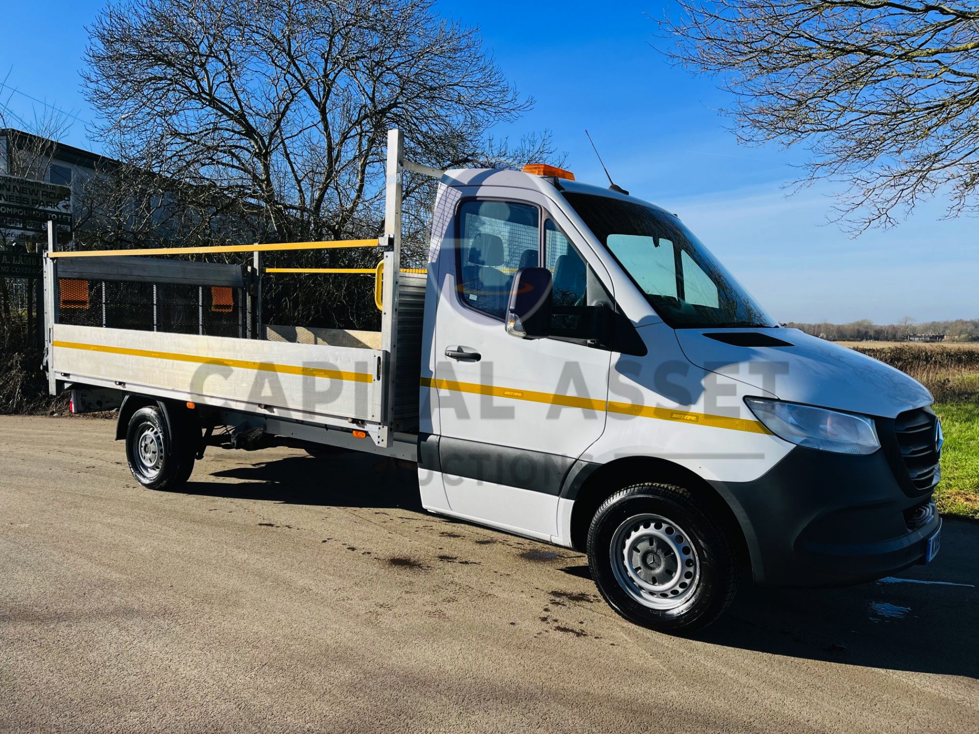 MERCEDES SPRINTER 314CDI LWB (19 REG) ALLOY DROPSIDE - CRUISE - EURO 6 - 1 OWNER - LOW MILES - Image 2 of 23