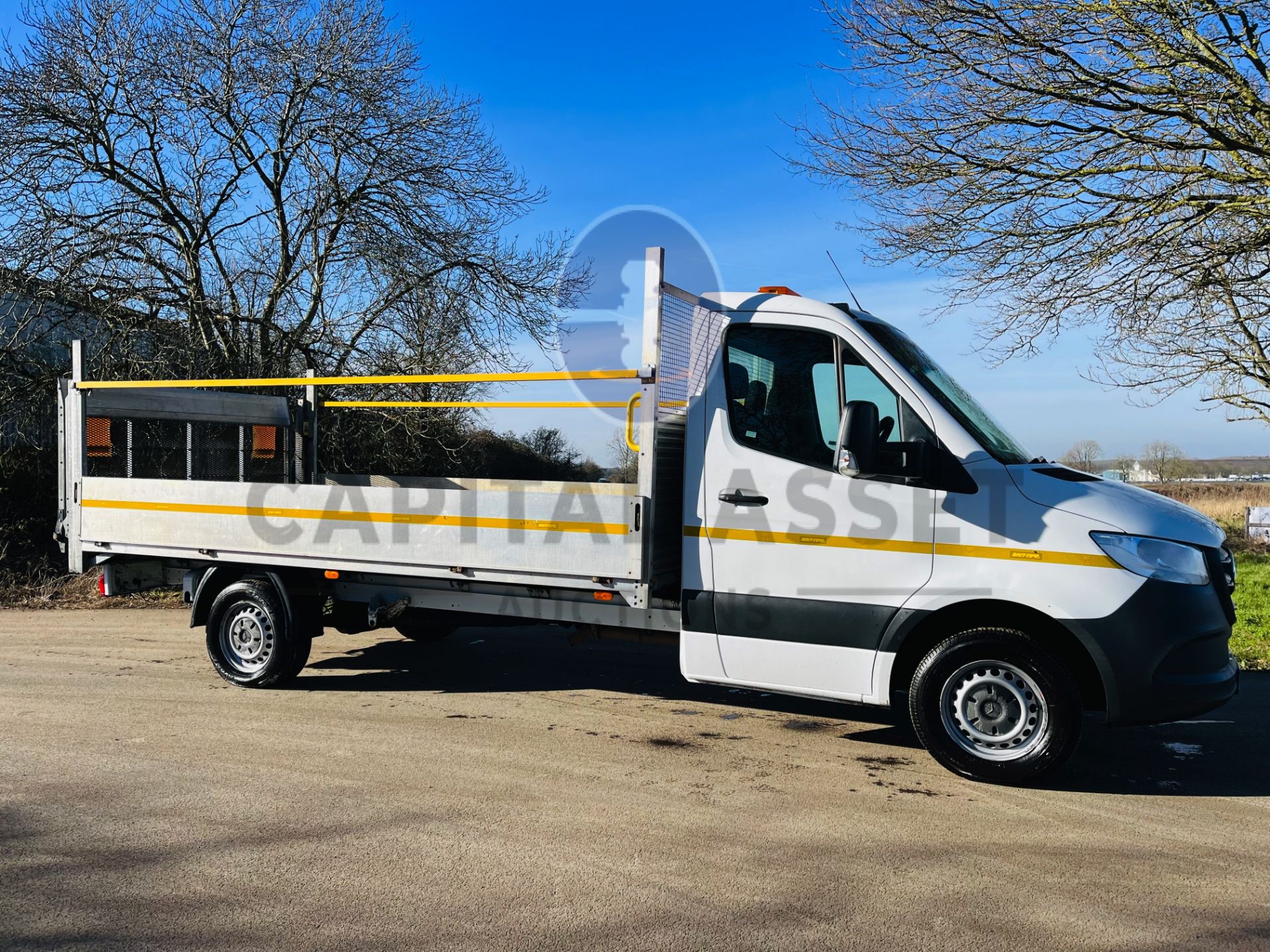 MERCEDES SPRINTER 314CDI LWB (19 REG) ALLOY DROPSIDE - CRUISE - EURO 6 - 1 OWNER - LOW MILES