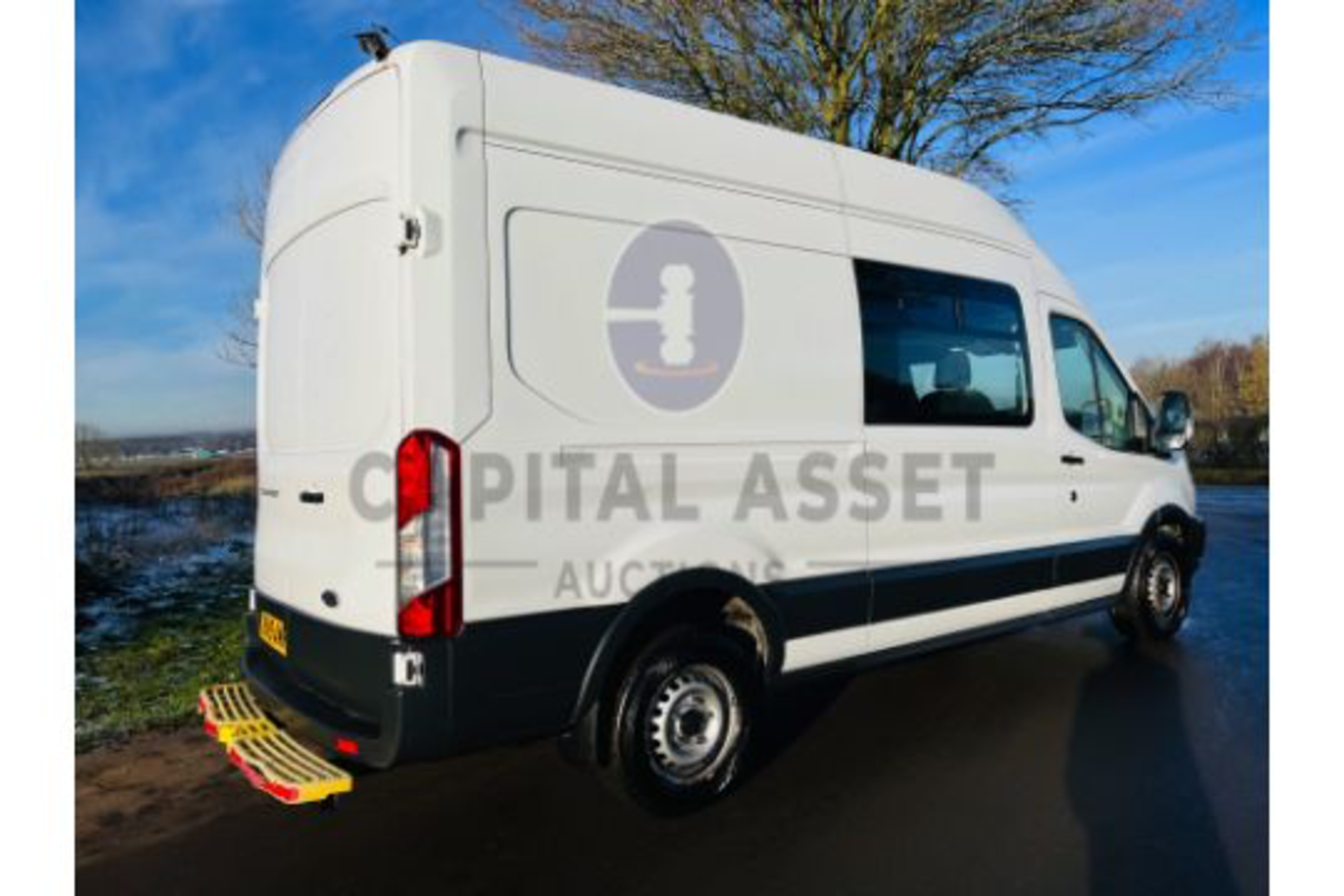 FORD TRANSIT T350L 2.0TDCI (130) "LWB" CREW / DUALINER VAN - 19 REG - 1 OWNER -FSH - RARE VAN!! - Image 11 of 22