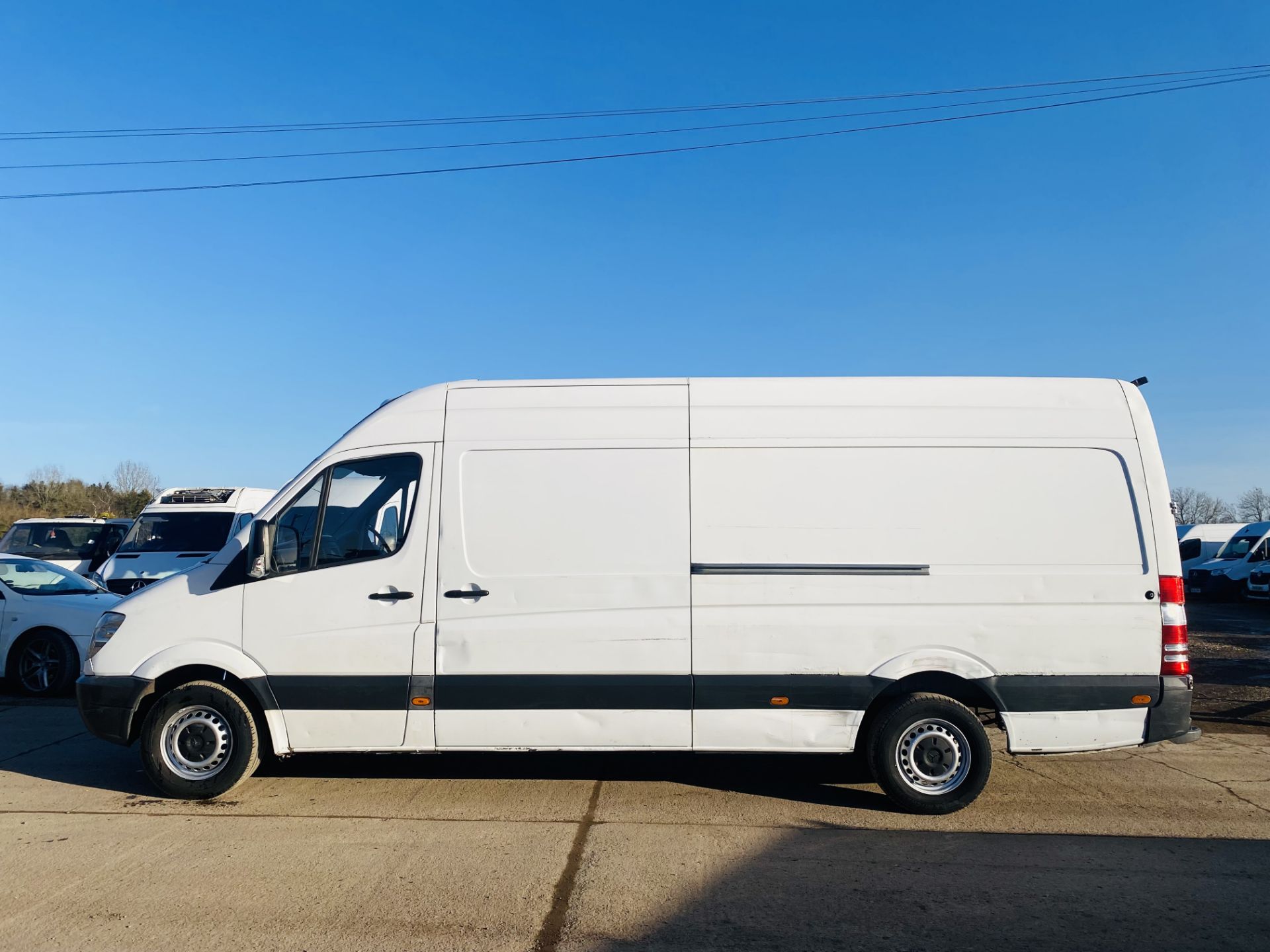 (On Sale) MERCEDES SPRINTER 313CDI LONG WHEEL BASE FRIDGE VAN WITH OVERNIGHT STANDBY - 12 REG - Image 3 of 11