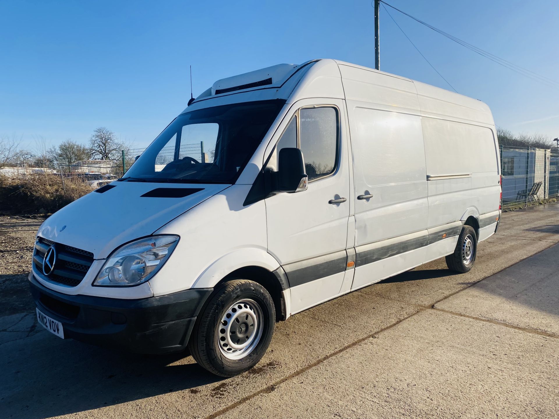 (On Sale) MERCEDES SPRINTER 313CDI LONG WHEEL BASE FRIDGE VAN WITH OVERNIGHT STANDBY - 12 REG - Image 2 of 11