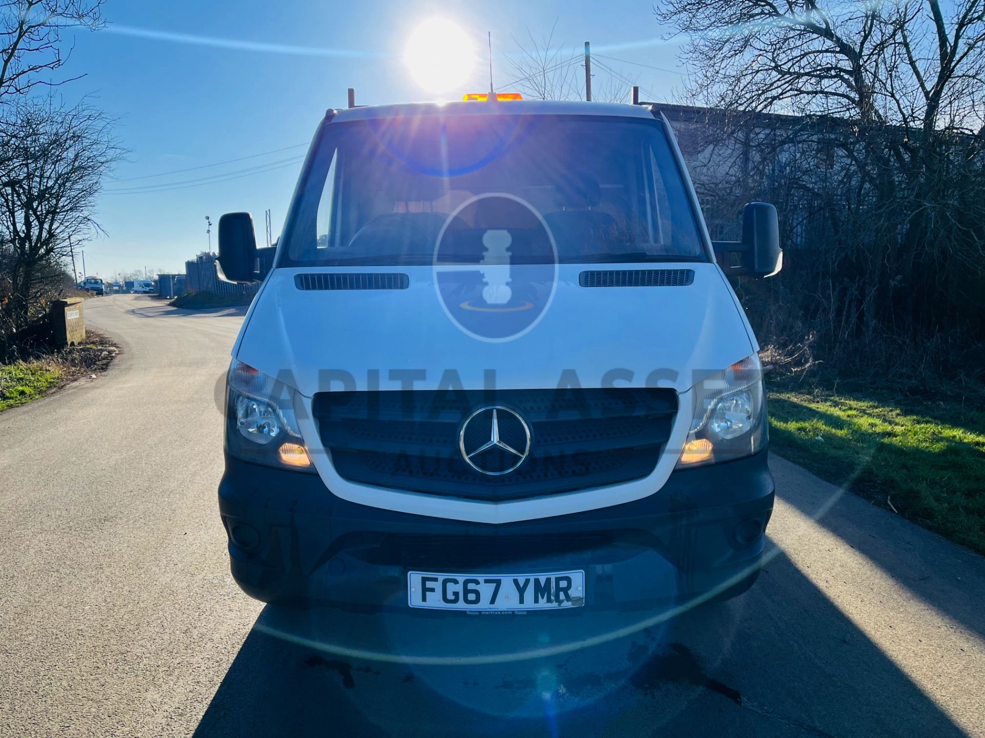 MERCEDES SPRINTER 314CDI (140) D/C TIPPER (2018 MODEL) 1 OWNER - LOW MILEAGE - CRUISE - EURO 6 - Image 4 of 18