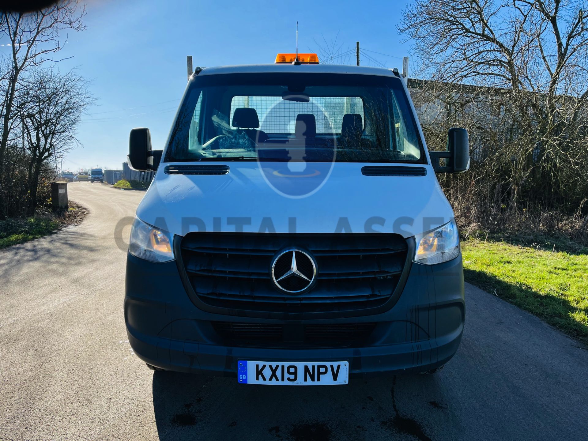 ON SALE MERCEDES SPRINTER 314CDI LWB (19 REG) ALLOY DROPSIDE - 1 OWNER - EURO 6 - CRUISE - 3 SEATER - Image 4 of 23