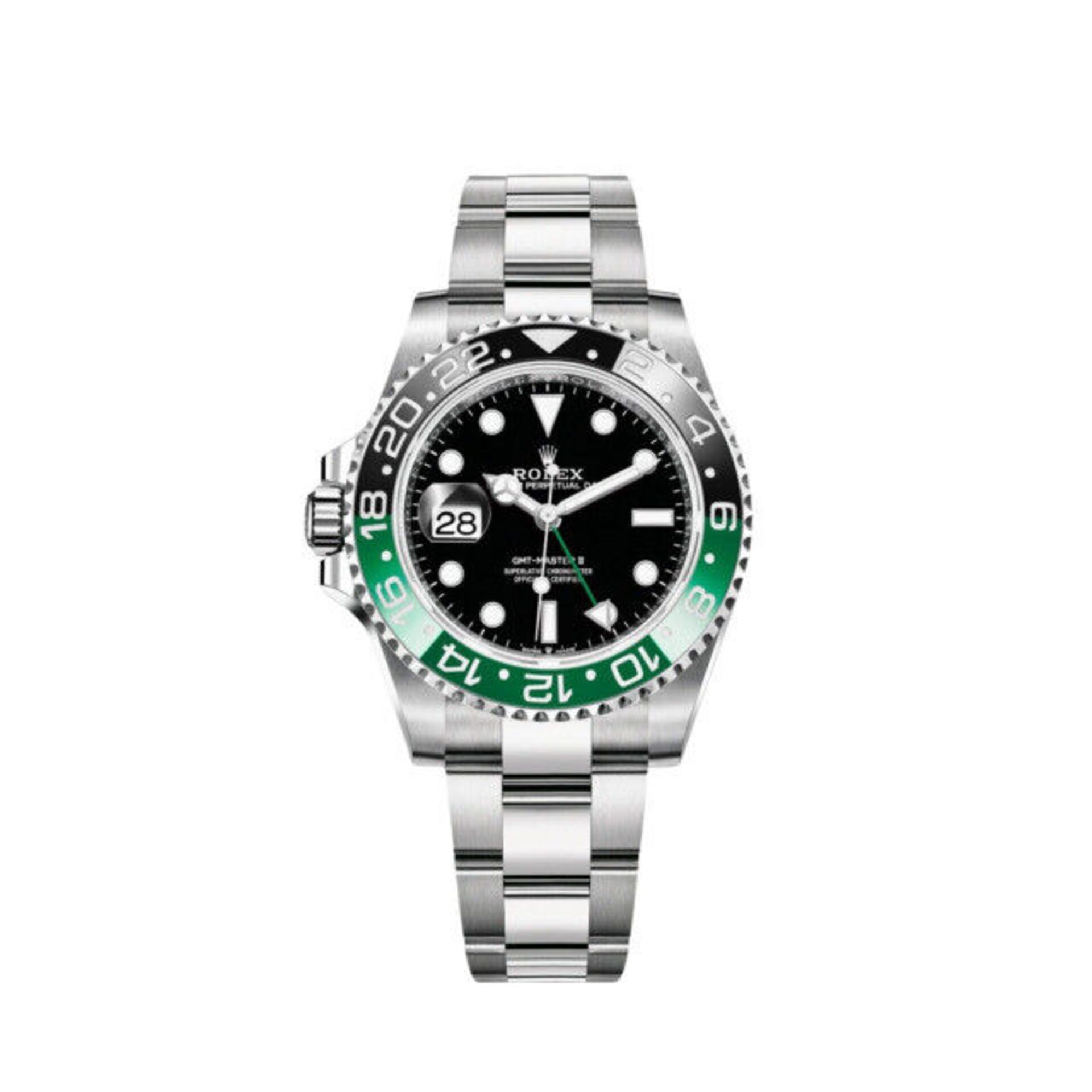 (ON SALE) ROLEX GMT MASTER II *40MM OYSTER STEEL - SPRITE EDITION* (OCTOBER 2022 MODEL) - Image 5 of 5