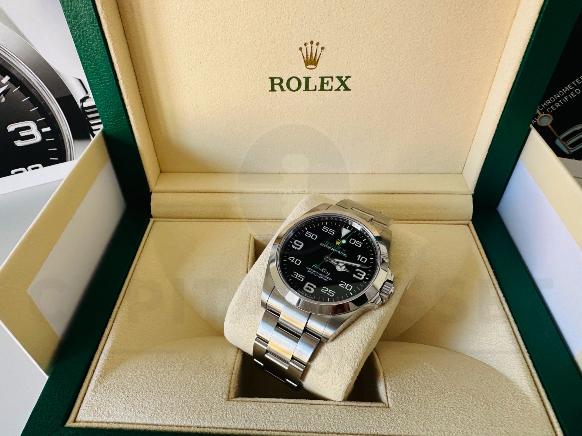 ROLEX AIR-KING *40MM OYSTER STEEL* (SEPTEMBER 2022 LATEST MODEL) *BEAT THE WAIT* (NO VAT) - Image 11 of 20
