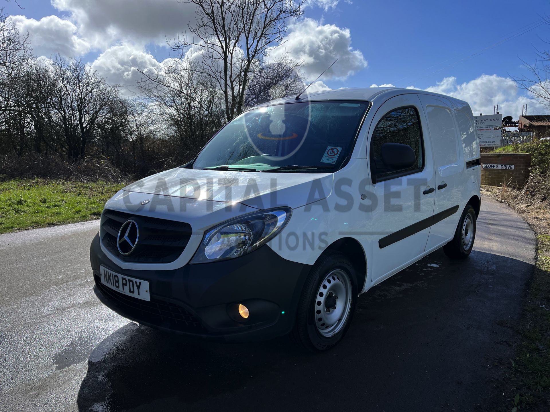 (ON SALE) MERCEDES CITAN 109CDI BLUEEFFICIENCY (68 REG) 1 OWNER FROM NEW - FSH- EURO 6 - Image 3 of 24