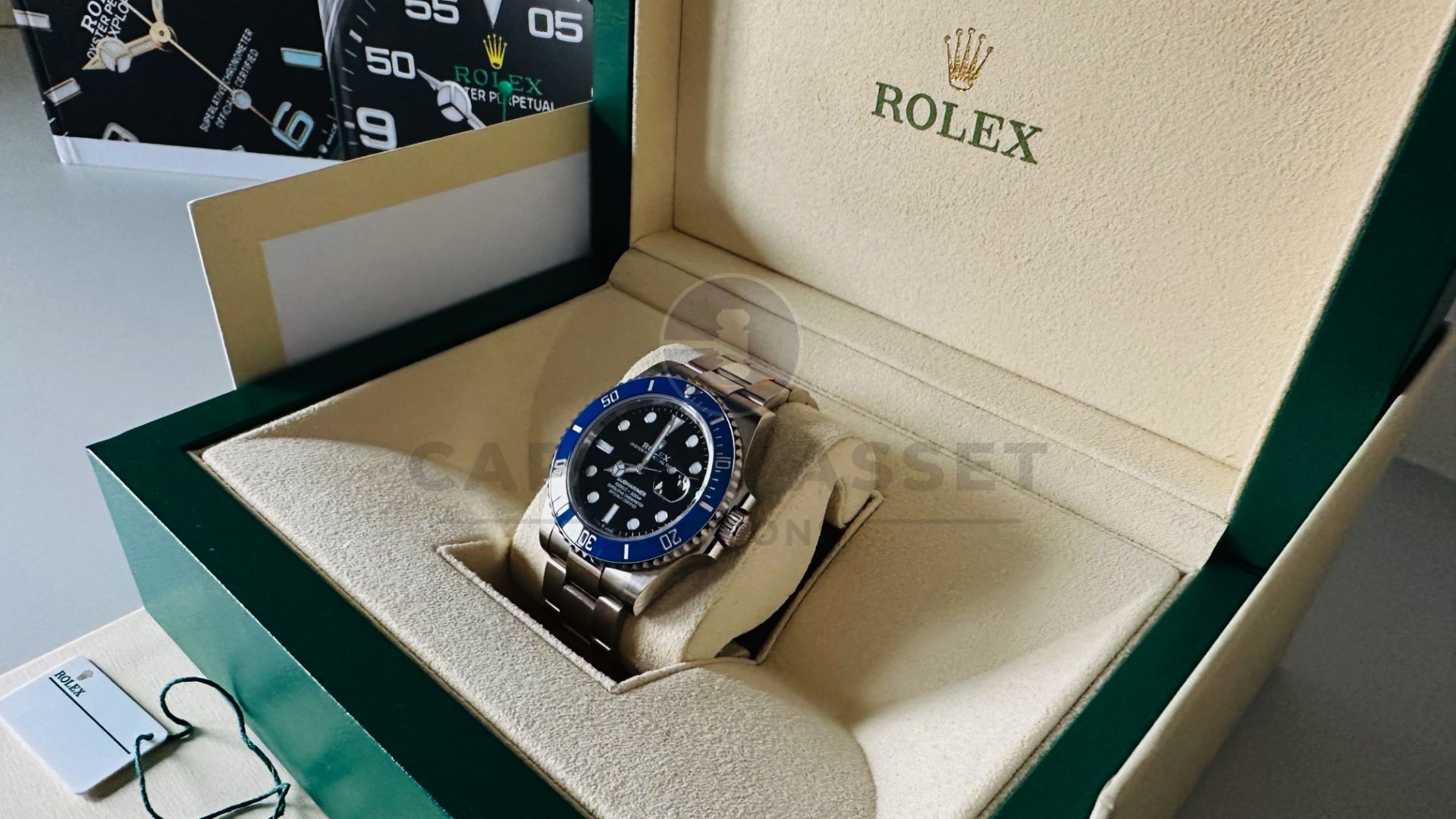 ROLEX SUBMARINER *41mm 18ct WHITE GOLD* (2023 - BRAND NEW / UNROWN) *COOKIE MONSTER* (BEAT THE WAIT) - Image 18 of 33