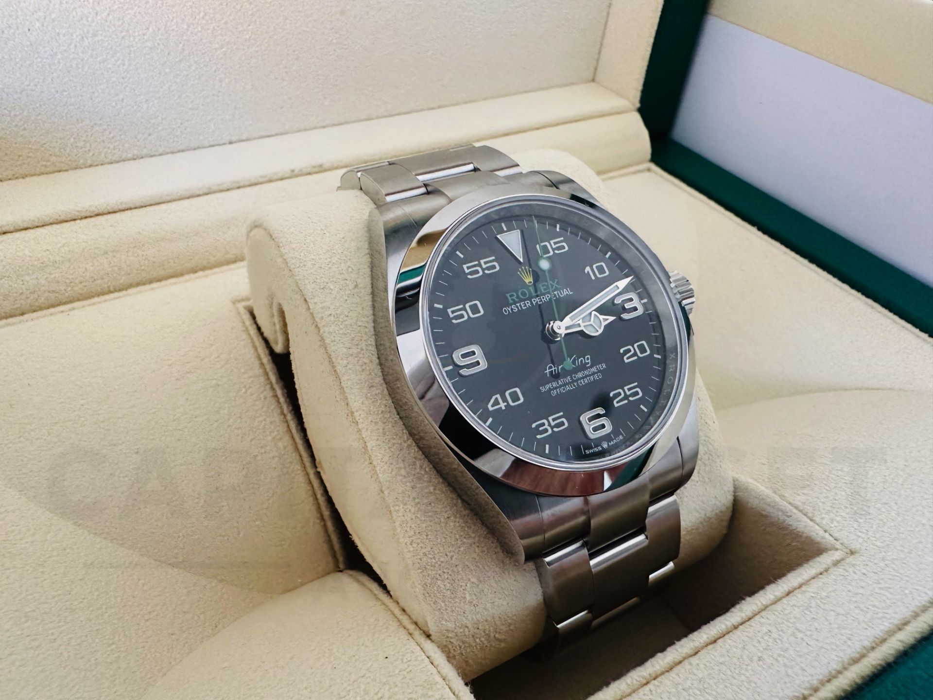 ROLEX AIR-KING *40MM OYSTER STEEL* (SEPTEMBER 2022 LATEST MODEL) *BEAT THE WAIT* (NO VAT) - Image 9 of 20