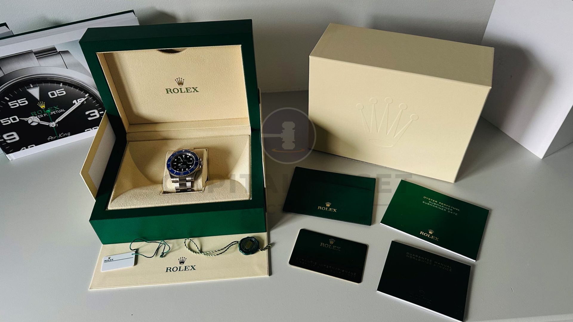 ROLEX SUBMARINER *41mm 18ct WHITE GOLD* (2023 - BRAND NEW / UNROWN) *COOKIE MONSTER* (BEAT THE WAIT) - Image 20 of 33