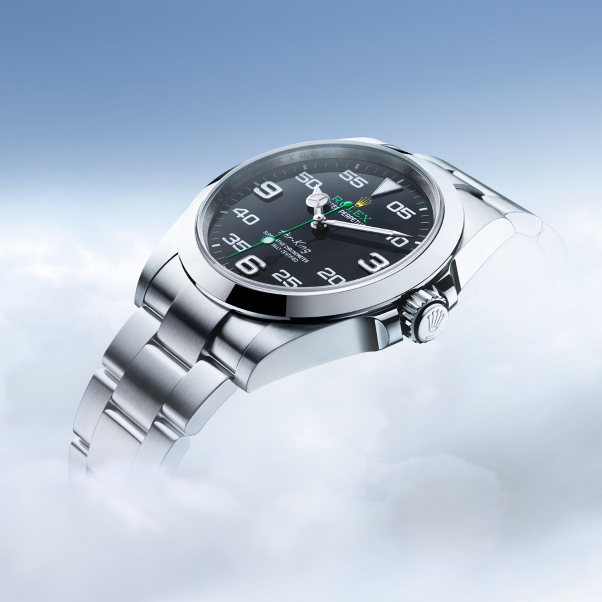 ROLEX AIR-KING *40MM OYSTER STEEL* (SEPTEMBER 2022 LATEST MODEL) *BEAT THE WAIT* (NO VAT) - Image 4 of 20