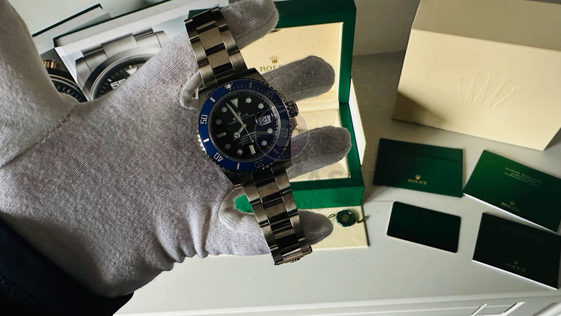 ROLEX SUBMARINER *41mm 18ct WHITE GOLD* (2023 - BRAND NEW / UNROWN) *COOKIE MONSTER* (BEAT THE WAIT) - Image 14 of 33