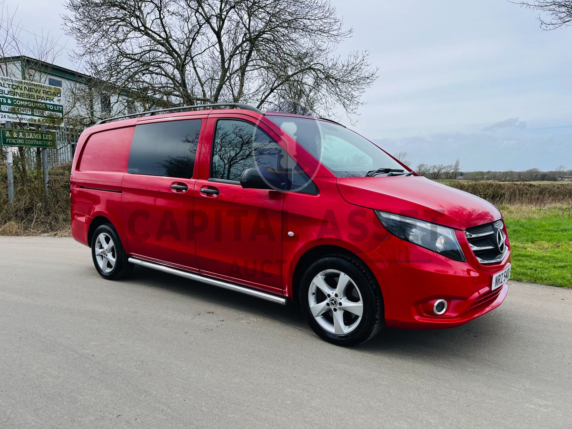 MERCEDES VITO 119CDI "SPORT" 7G-AUTO LWB DUALINER / 5 SEATER (2018 REG) ONLY 28K MILES (NO VAT) - Image 2 of 35