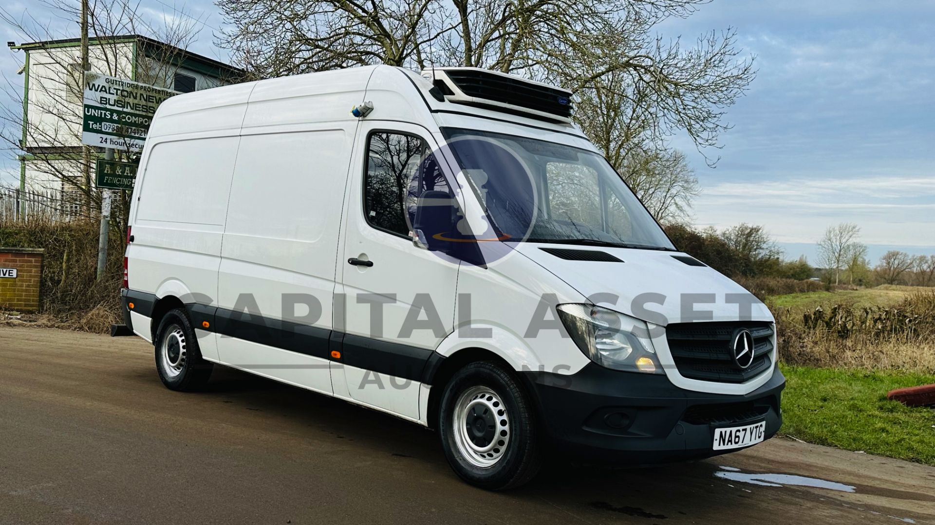 (On Sale) MERCEDES-BENZ SPRINTER 314 CDI *REFRIGERATED VAN* (67 REG - EURO 6) 141 BHP - 6 SPEED - Image 3 of 36