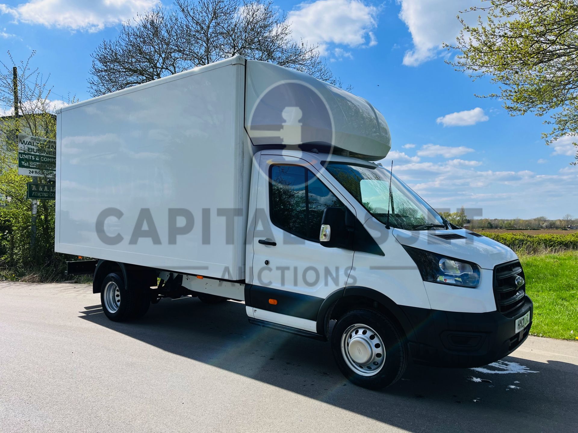 FORD TRANSIT T350 2.0TDCI "130" LWB EXTENDED FRAME LUTON (21 REG) 1 OWNER WITH HISTORY -TWIN WHEELER - Image 2 of 24