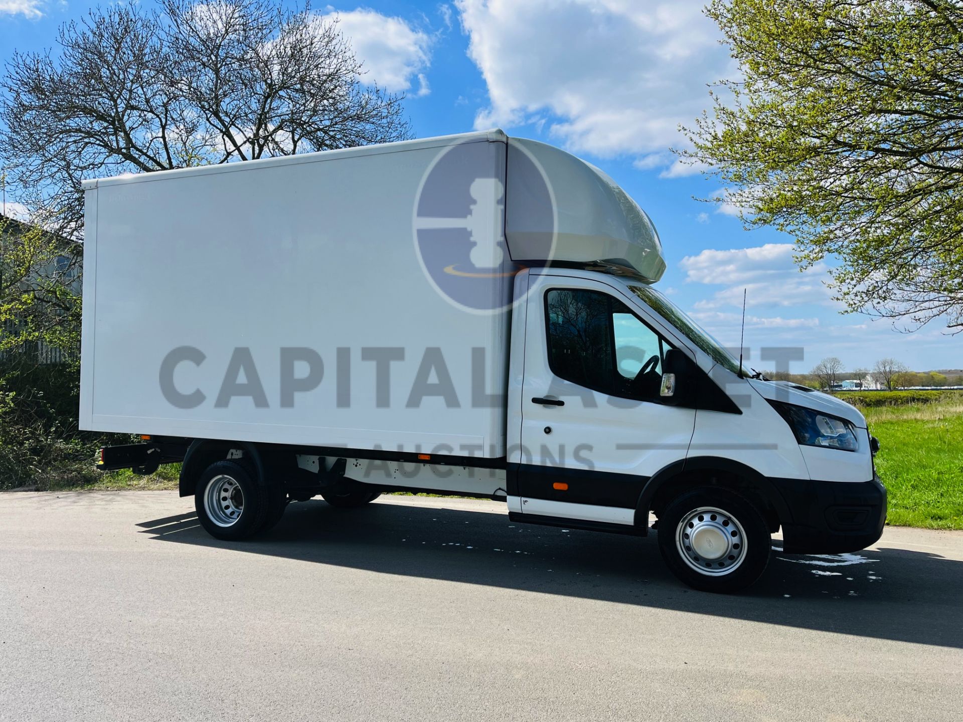 FORD TRANSIT T350 2.0TDCI "130" LWB EXTENDED FRAME LUTON (21 REG) 1 OWNER WITH HISTORY -TWIN WHEELER