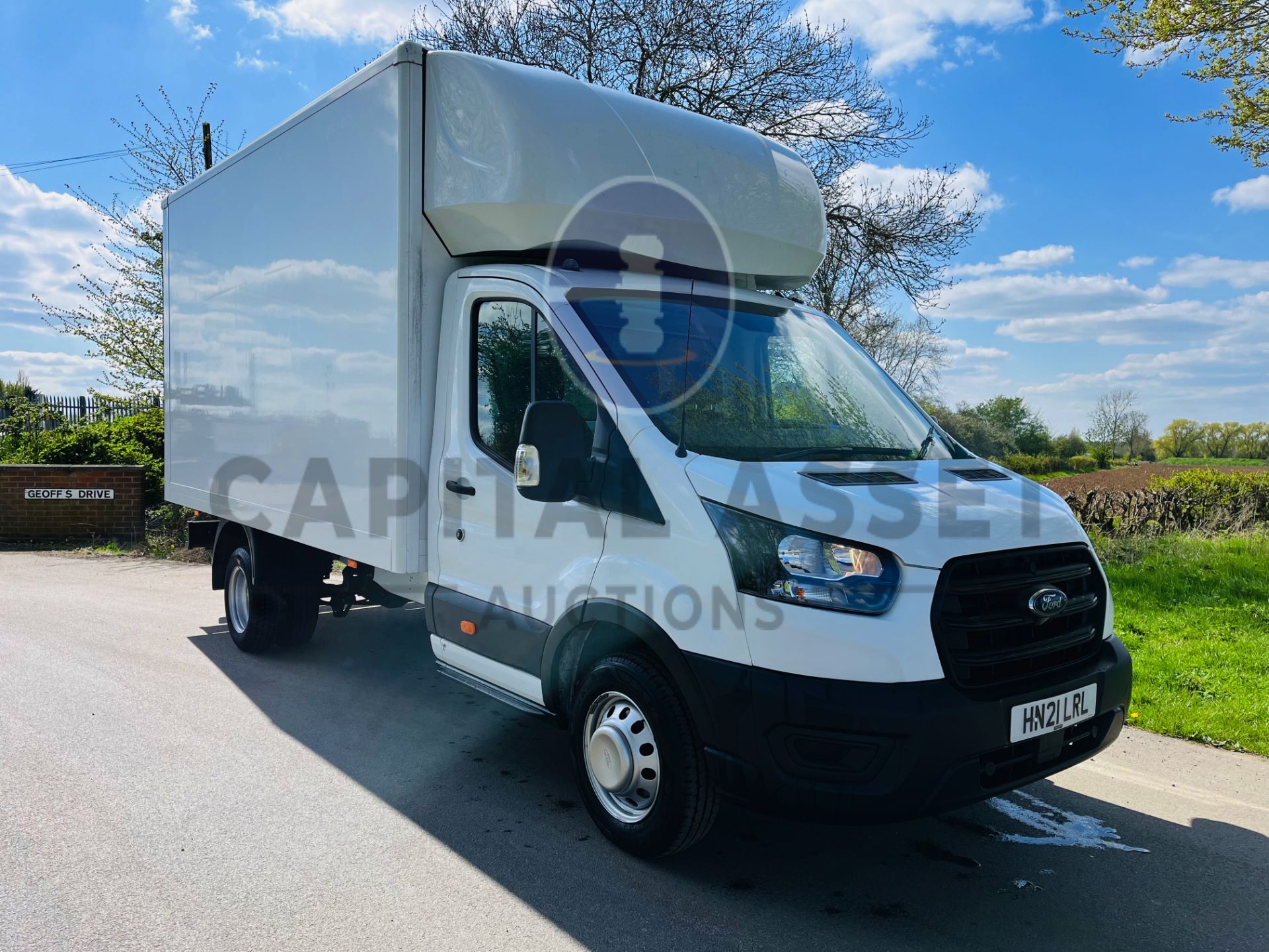 FORD TRANSIT T350 2.0TDCI "130" LWB EXTENDED FRAME LUTON (21 REG) 1 OWNER WITH HISTORY -TWIN WHEELER - Image 3 of 24
