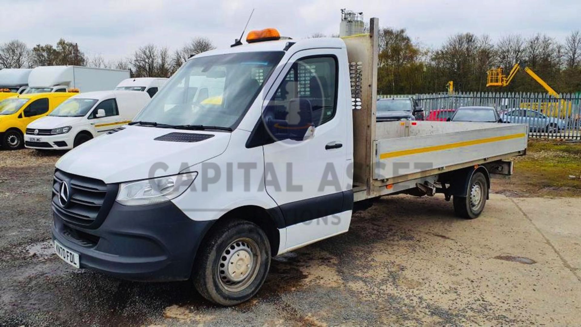 (ON SALE) MERCEDES SPRINTER 315CDI "PROGRESSIVE" LWB DROPSIDE (2021) ALLOY BODY (EURO 6) 1 OWNER FSH