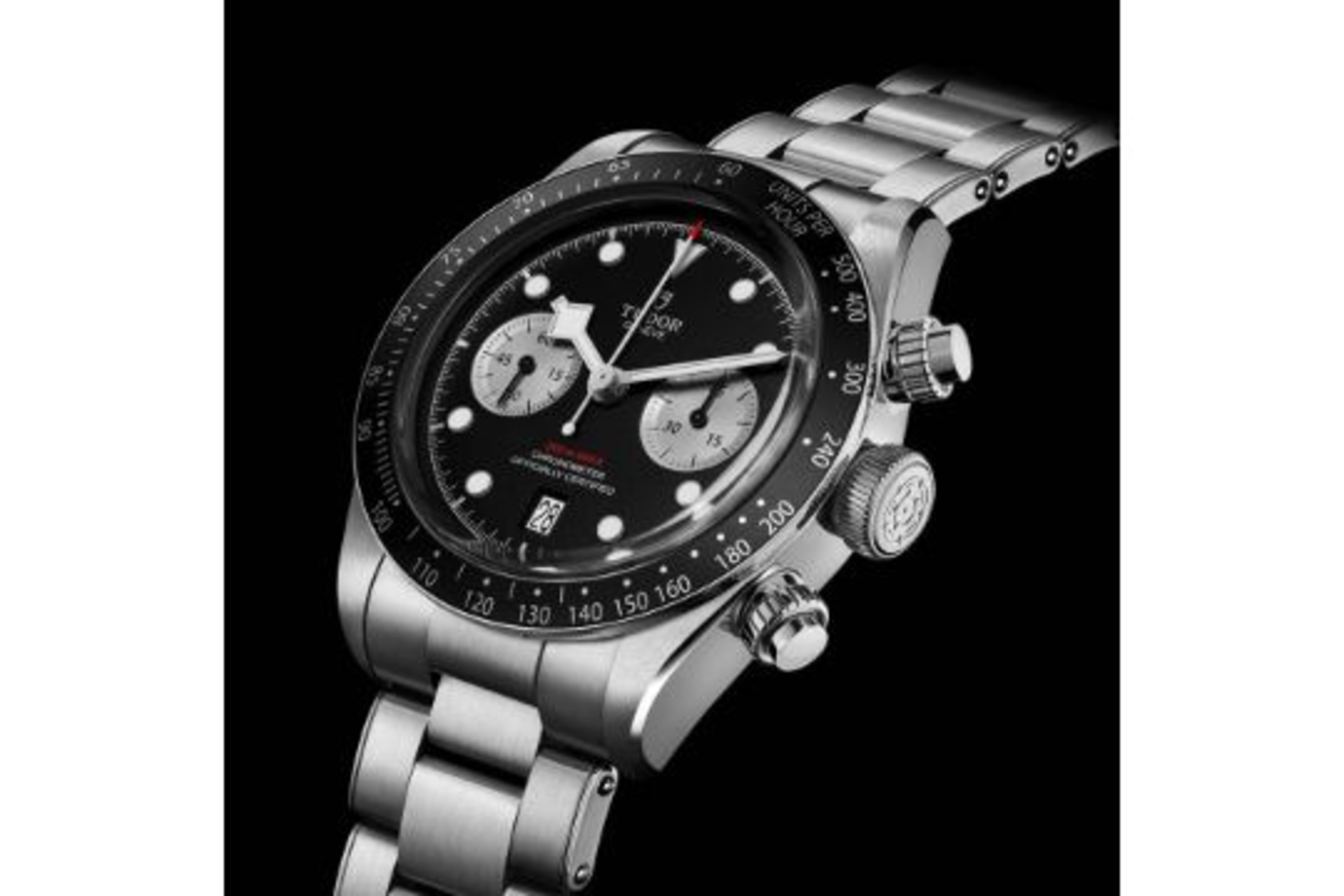 TUDOR BLACK BAY CHRONO 41mm STEEL WITH SATIN FINISH - MAY 2022 - ORIGINAL WITH BOX AND PAPERWORK - Image 2 of 4