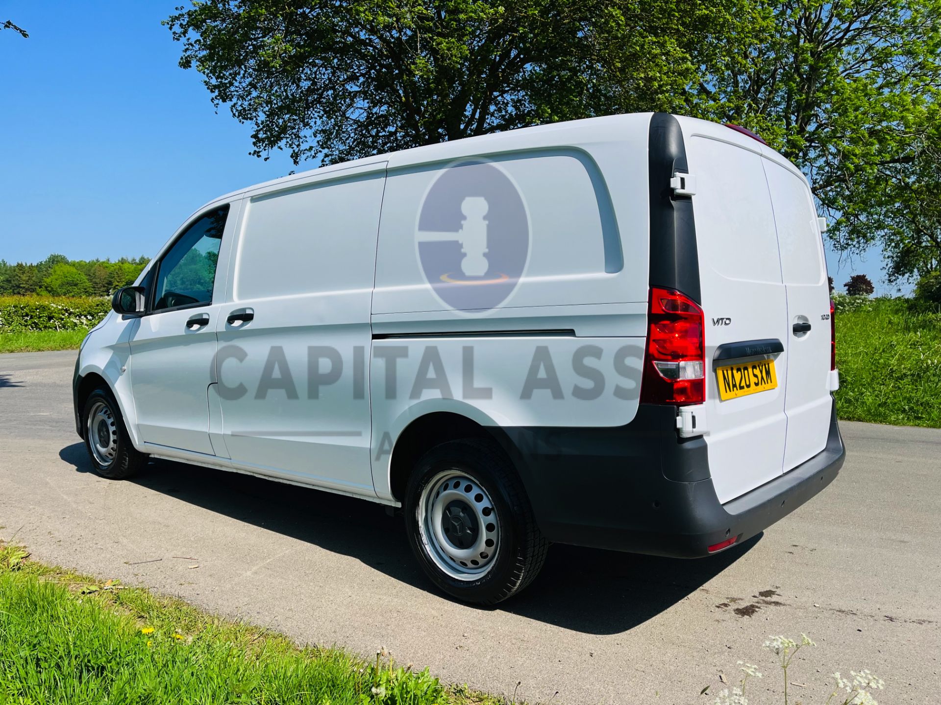 (ON SALE) MERCEDES VITO 110CDI "PURE" LWB (20 REG) ONLY 66K MILES - 1 OWNER - EURO 6 - CRUISE - Image 9 of 26