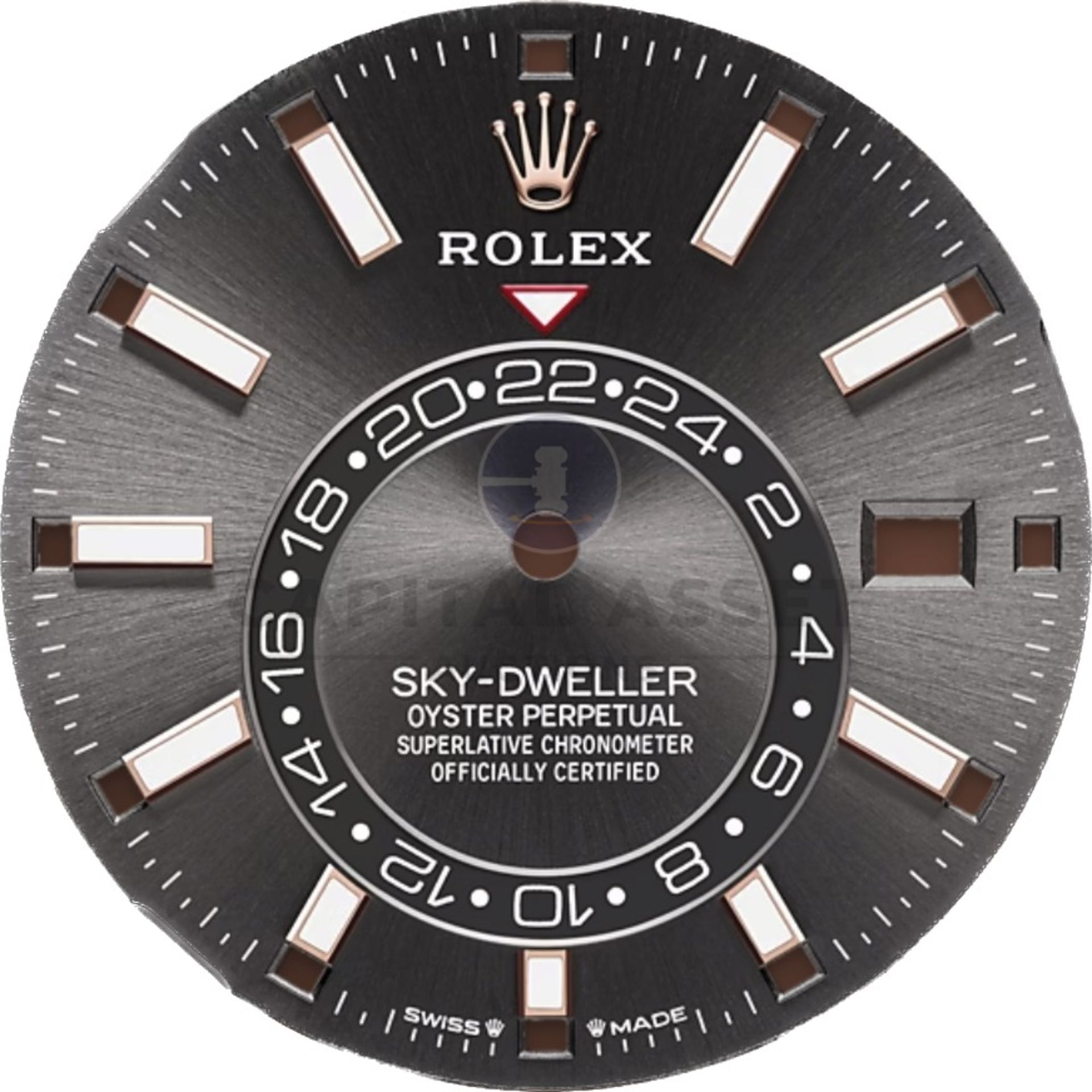 ROLEX SKY-DWELLER 42MM *18CT EVEROSE GOLD* (2023 NEW / UNWORN) *SLATE DIAL* (BEAT THE 10 YEAR WAIT) - Image 9 of 37