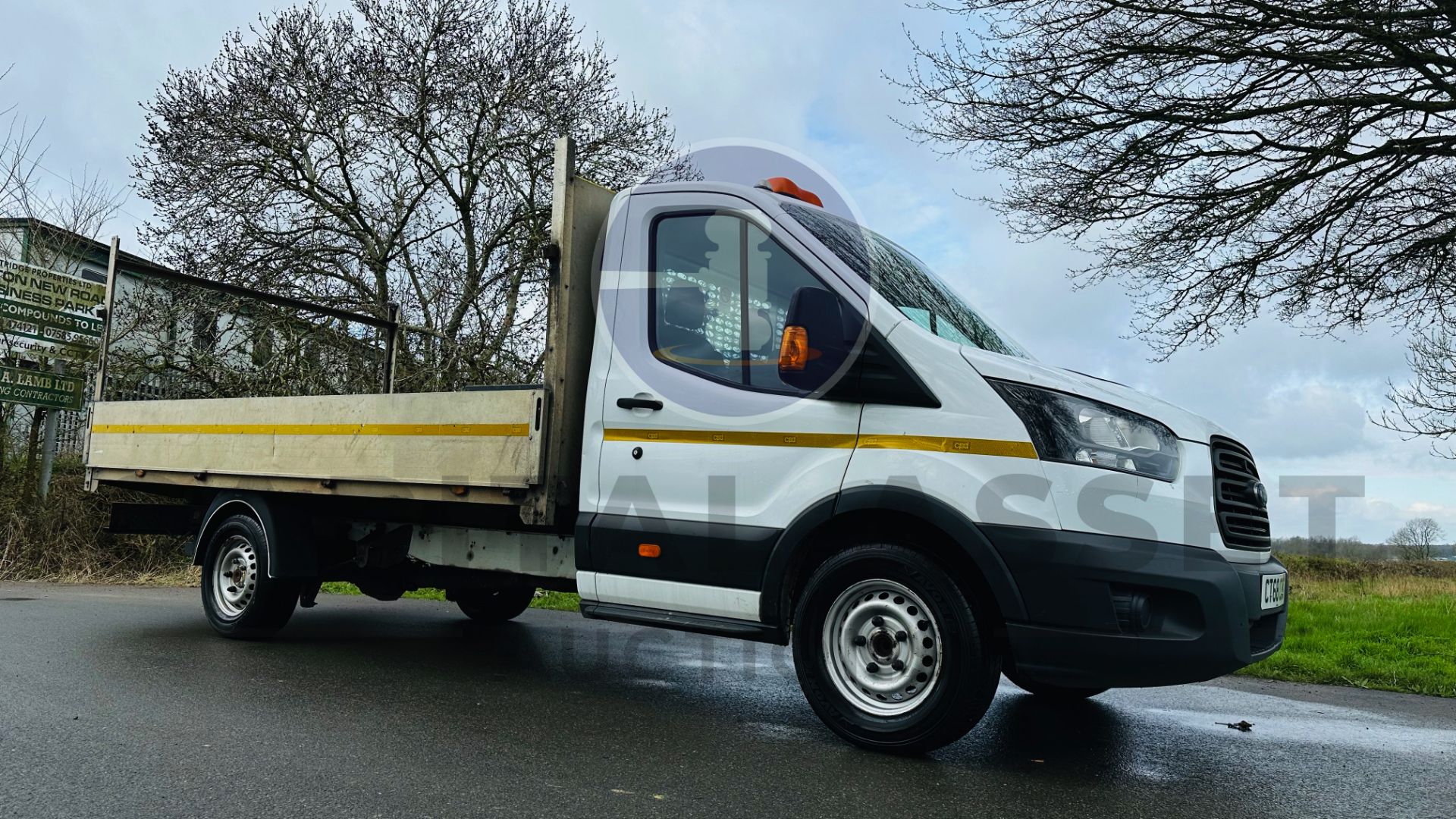 FORD TRANSIT 130 T350L *LWB - DROPSIDE TRUCK* (2019 - EURO 6) 2.0 TDCI - 6 SPEED (1 OWNER) *3500 KG*