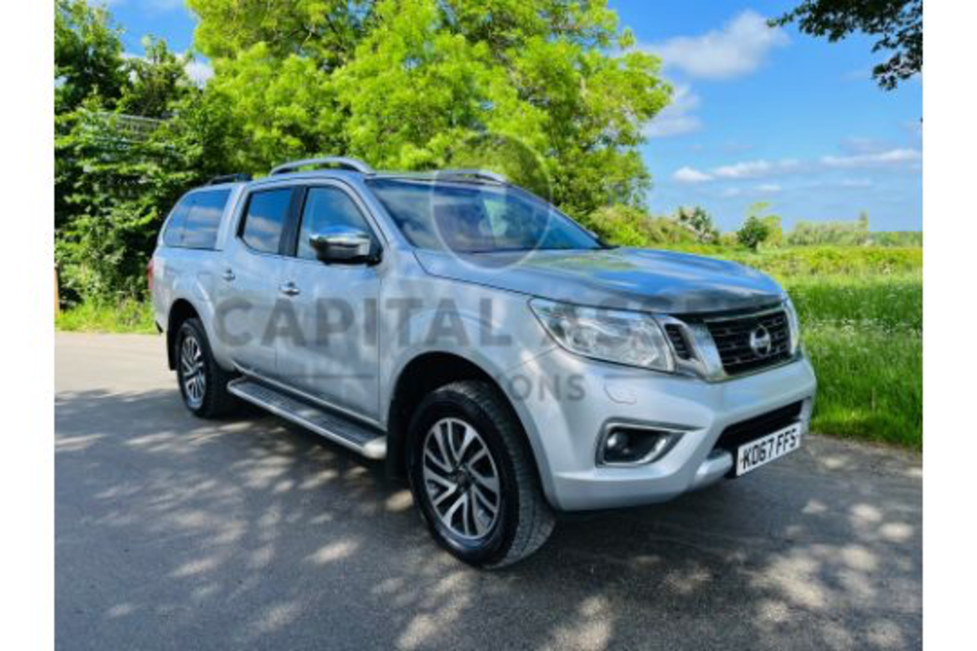 ON SALE NISSAN NAVARA "TEKNA" AUTO -D/CAB PICK UP 2.3DCI (170) -2018 REG - 1 OWNER - LEATHER - - Bild 3 aus 31