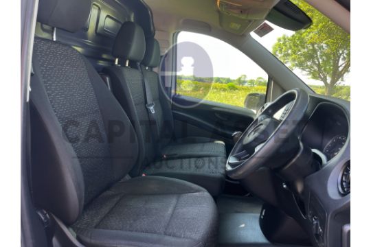 MERCEDES VITO CDI PROGRESSIVE LWB 114BHP (2021 MODEL) 1 OWNER FSH - EURO 6 - CRUISE -TWIN SIDE DOORS - Image 17 of 31