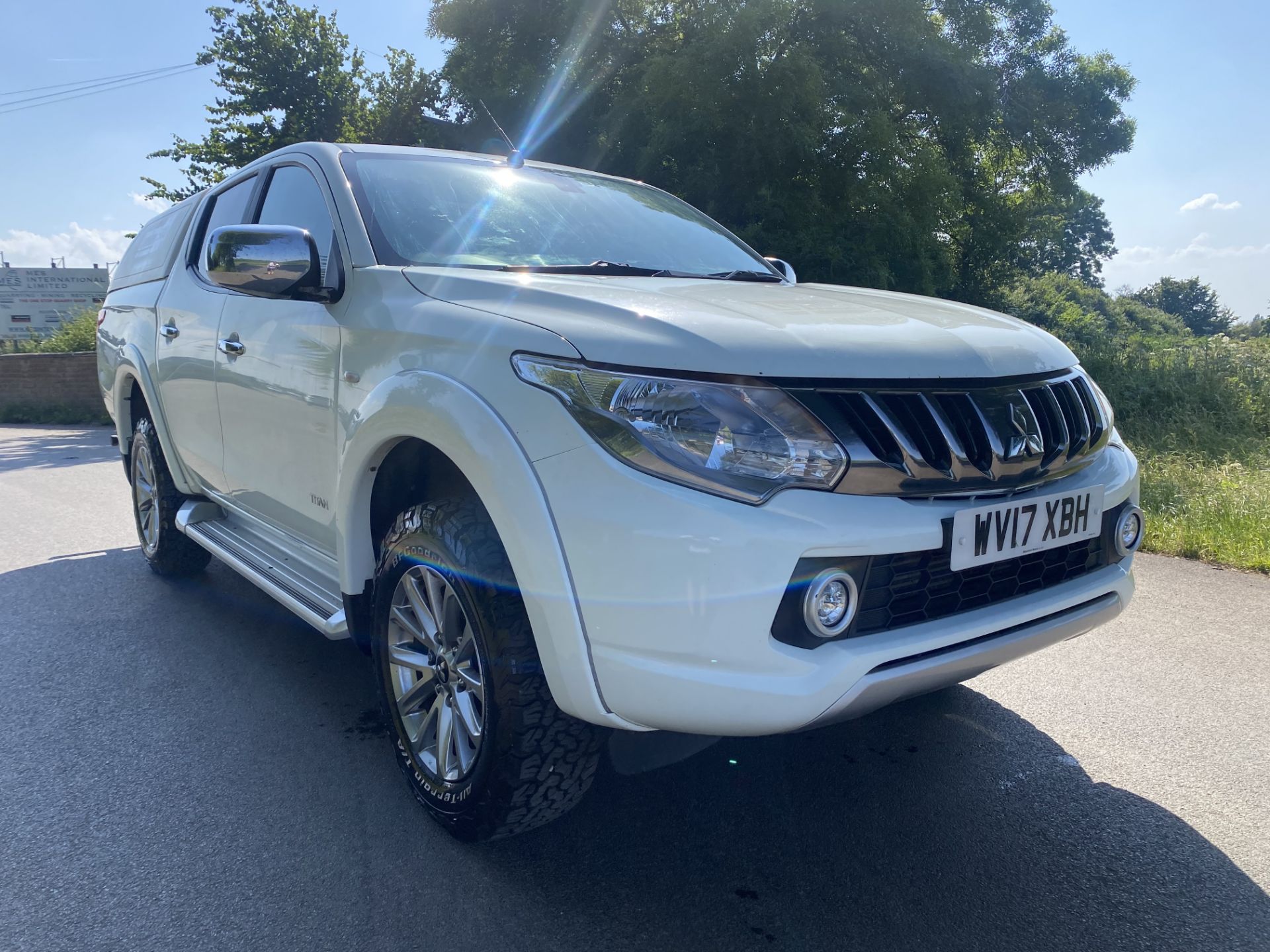 (On Sale) MITSUBISHI L200 "TITAN" D/CAB PICK UP (17 REG) NEW SHAPE - 1 OWNER - REAR CANOPY - AIR CON - Image 2 of 28