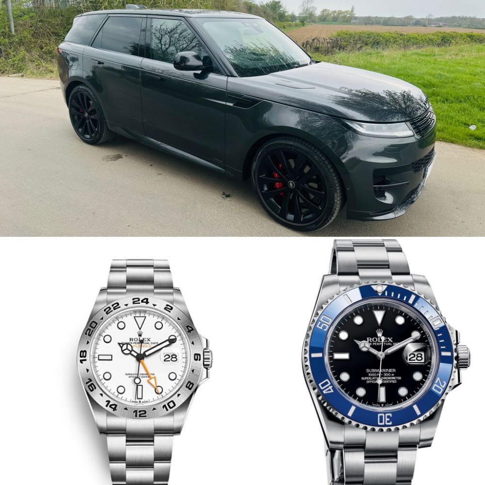 2023 Range Rover Sport *Autobiography* - 2023 Rolex Submariner *18ct White Gold* - 2022 Rolex Explorer II + Many More: Cars & Commercials !!!