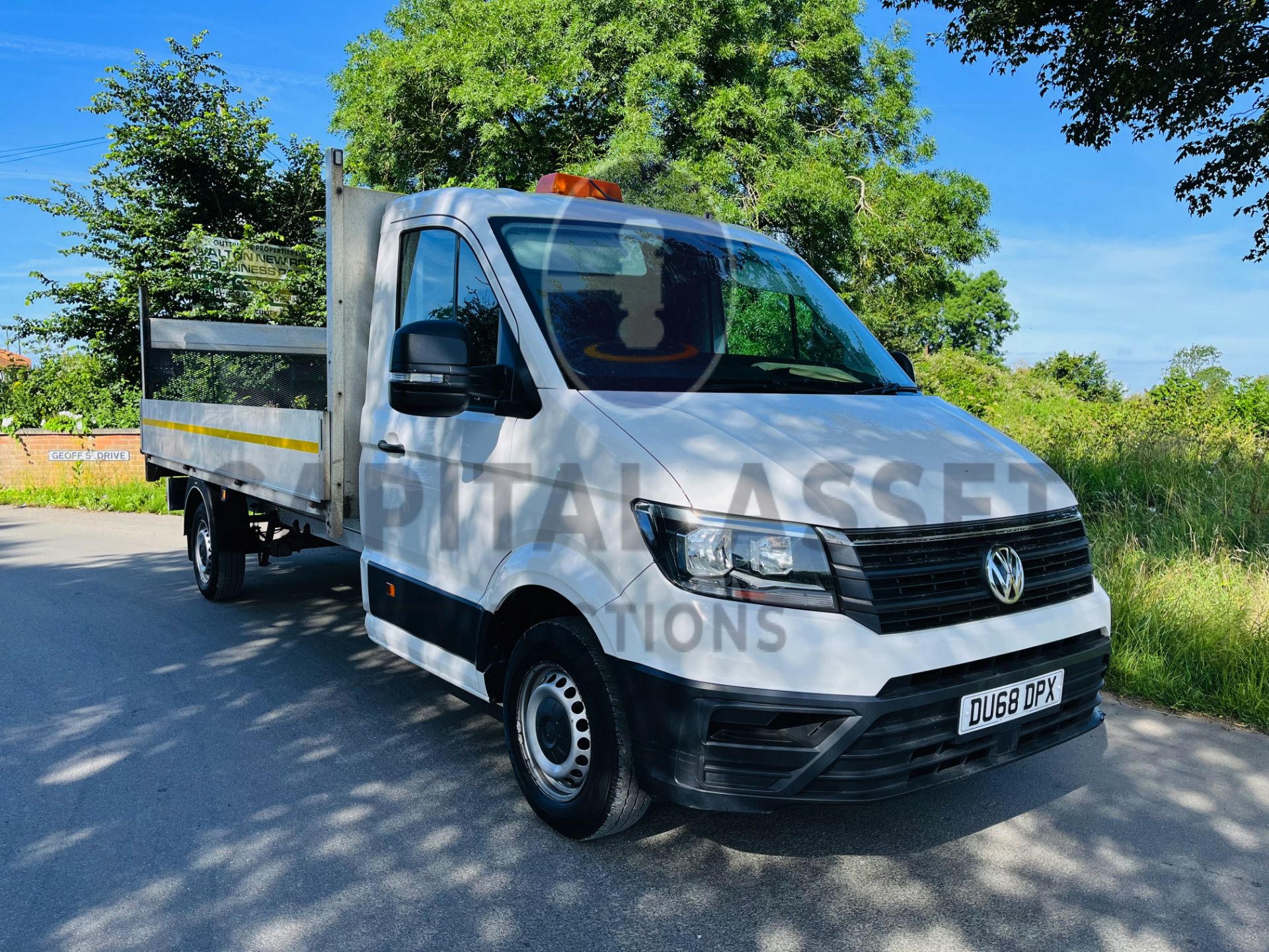 (ON SALE) VOLKSWAGEN CRAFTER 2.0TDI BLUEMOTION (2019 MODEL) LWB 14FT DROPSIDE - 1 OWNER FSH - - Image 5 of 25