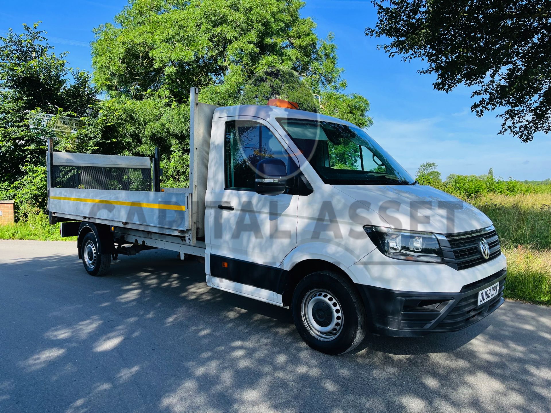 (ON SALE) VOLKSWAGEN CRAFTER 2.0TDI BLUEMOTION (2019 MODEL) LWB 14FT DROPSIDE - 1 OWNER FSH - - Image 6 of 25