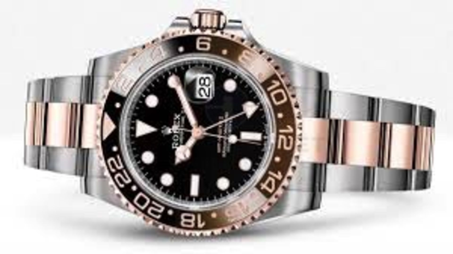 (On Sale) ROLEX GMT-MASTER II *ROOTBEER* 18CT EVEROSE GOLD / STEEL (2023 - JULY REGISTERED) *UNWORN* - Image 4 of 30