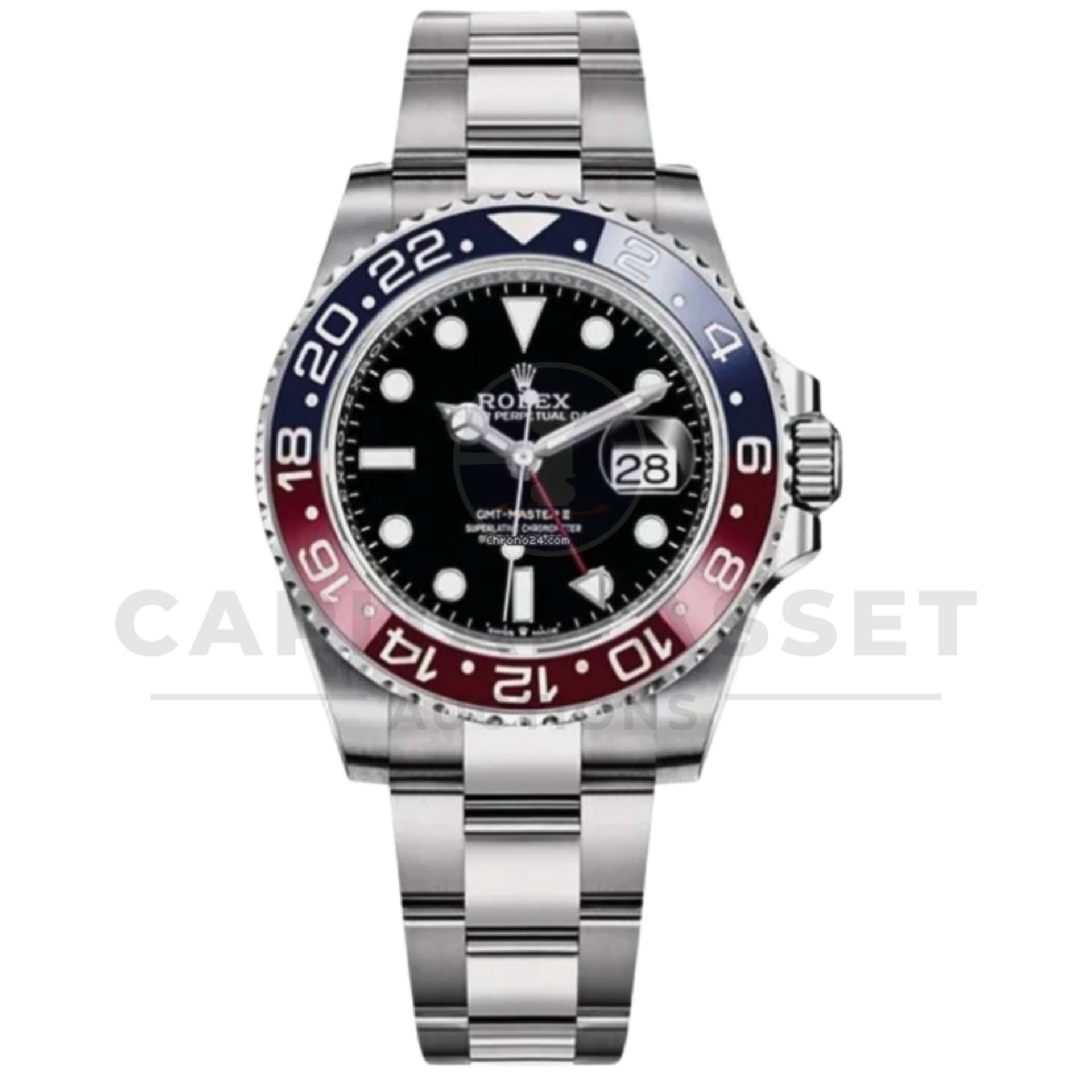 (On Sale) ROLEX GMT-MASTER II *PEPSI* 40MM OYSTER STEEL (2023 - JUNE REGISTERED) *BEAT THE WAIT* - Image 2 of 5