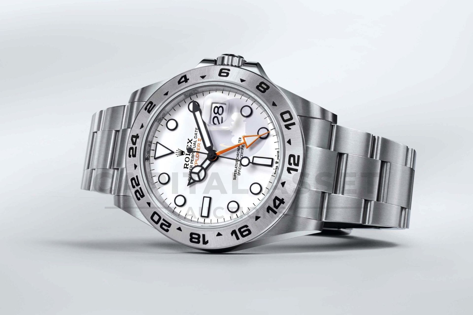 ROLEX EXPLORER II *POLAR - 42MM WHITE DIAL* (MARCH 2022) OYSTER STEEL *SPORTS MODEL* (BEAT THE WAIT) - Image 3 of 22