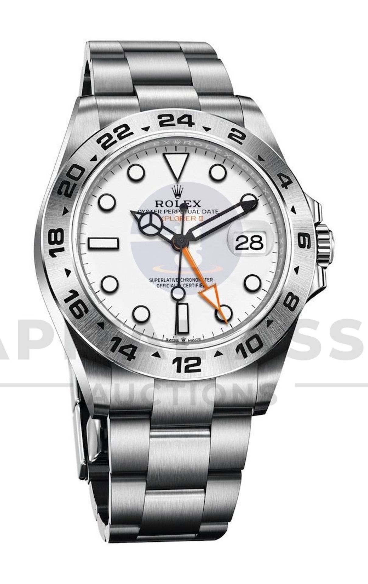 ROLEX EXPLORER II *POLAR - 42MM WHITE DIAL* (MARCH 2022) OYSTER STEEL *SPORTS MODEL* (BEAT THE WAIT) - Image 2 of 22