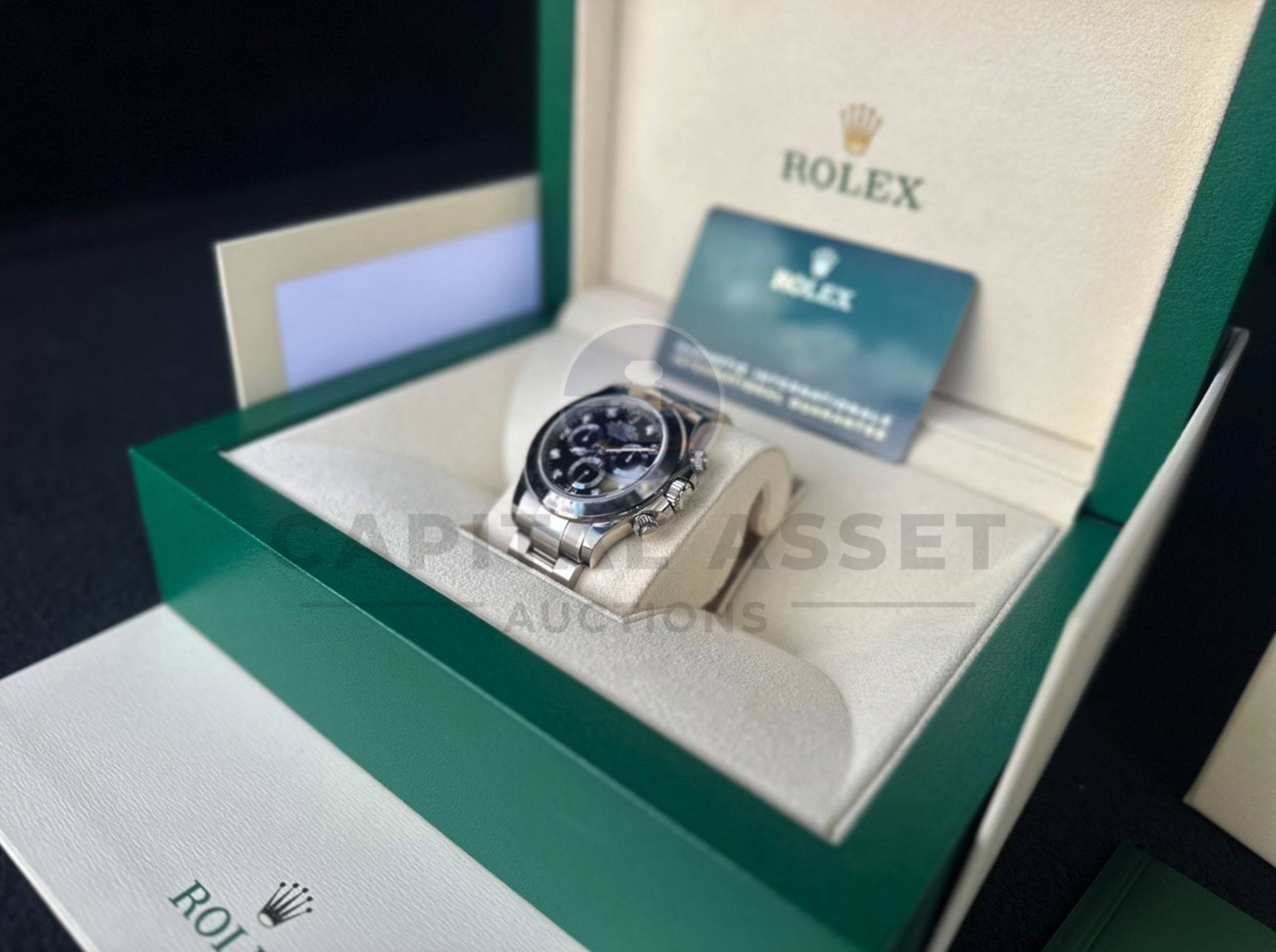 ROLEX COSMOGRAPH DAYTONA *18CT WHITE GOLD - DIAMOND DIAL* (APRIL - 2023 REGISTERED) *BEAT THE WAIT* - Image 12 of 19