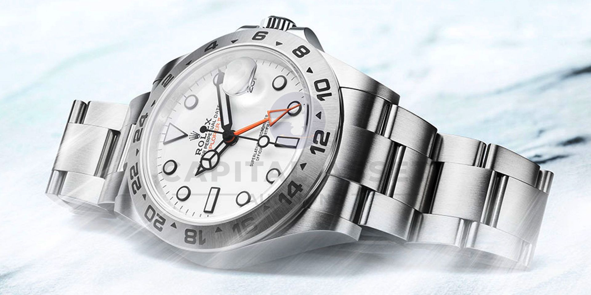 ROLEX EXPLORER II *POLAR - 42MM WHITE DIAL* (MARCH 2022) OYSTER STEEL *SPORTS MODEL* (BEAT THE WAIT) - Image 6 of 22