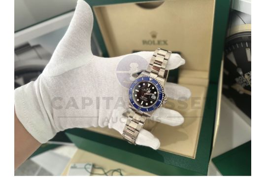 ROLEX SUBMARINER *41MM 18CT WHITE GOLD* (2023 - BRAND NEW / UNROWN) *COOKIE MONSTER* (BEAT THE WAIT) - Image 22 of 33