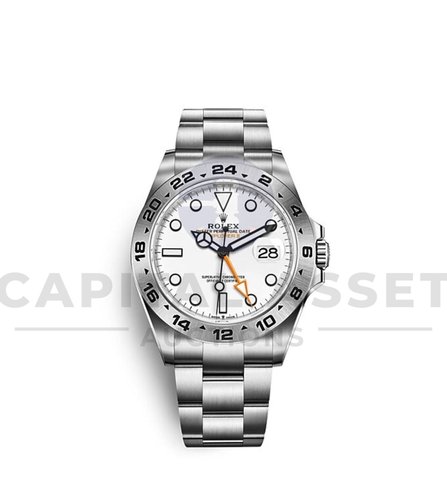 ROLEX EXPLORER II *POLAR - 42MM WHITE DIAL* (MARCH 2022) OYSTER STEEL *SPORTS MODEL* (BEAT THE WAIT)