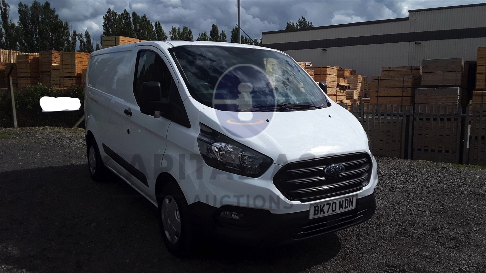 FORD TRANSIT CUSTOM "LEADER 300" 1 OWNER FSH (2021 MODEL) EURO 6 (AIR CON) PARKING SENSORS - Image 3 of 10