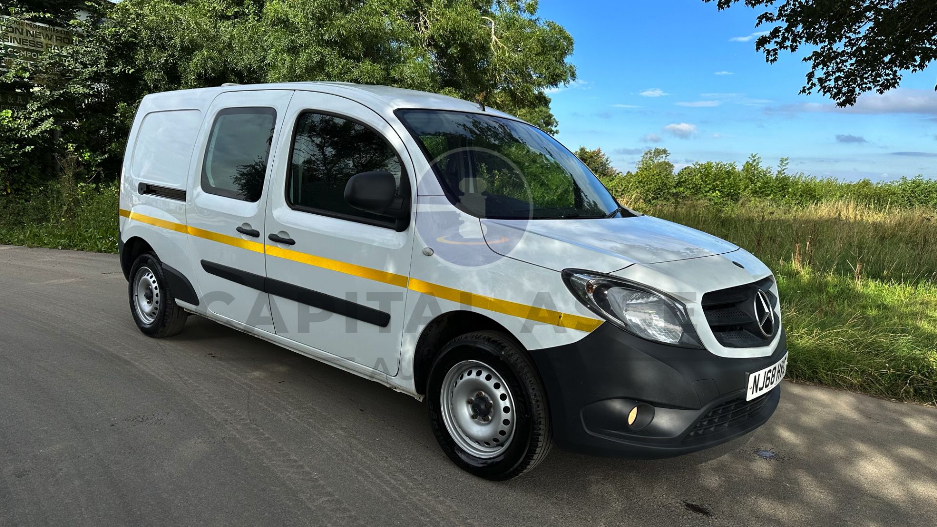 MERCEDES-BENZ CITAN 109 CDI *XLWB - 5 SEATER CREW VAN* (2019 - EURO 6) AUTO-STOP/START (1 OWNER) - Image 3 of 40