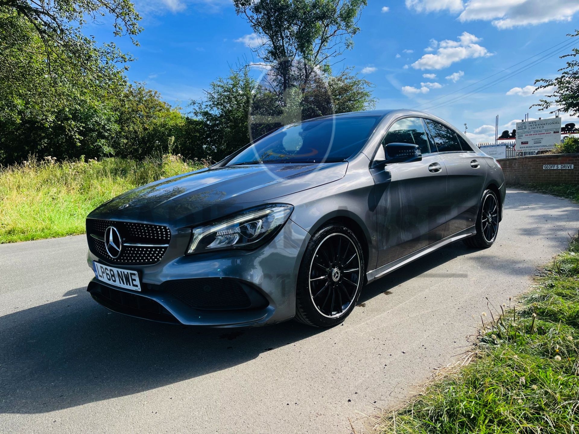 MERCEDES CLA 200 "AMG-LINE" NIGHT EDITION (2019 YEAR) 1 OWNER FSH - HUGE SPEC - SAT NAV -REAR CAMERA - Image 3 of 37