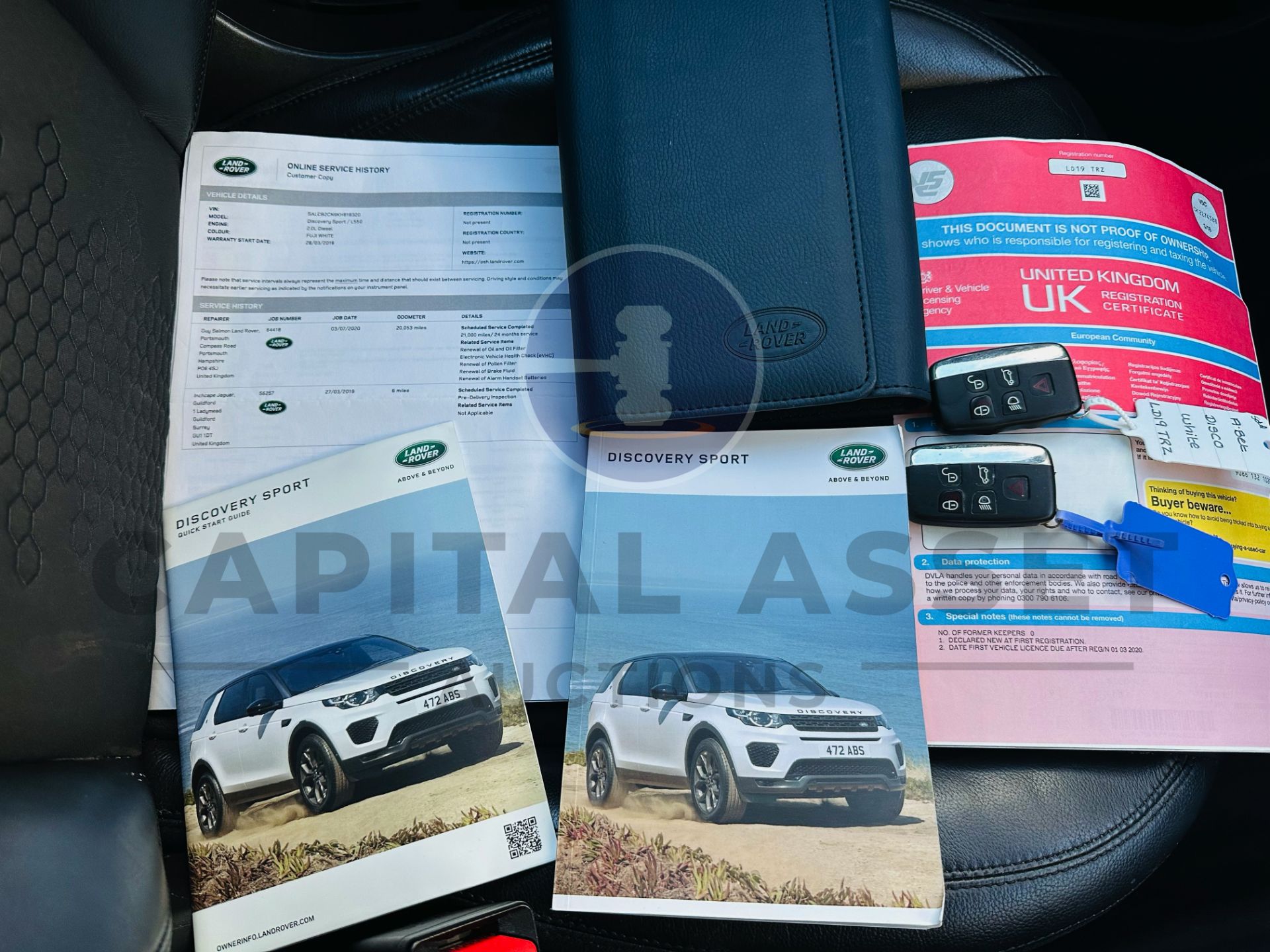 (On Sale) LAND ROVER DISCOVERY SPORT *SE* 5 DOOR SUV (2019 - EURO 6) 2.0 ED4 - AUTO STOP/START - Image 38 of 38
